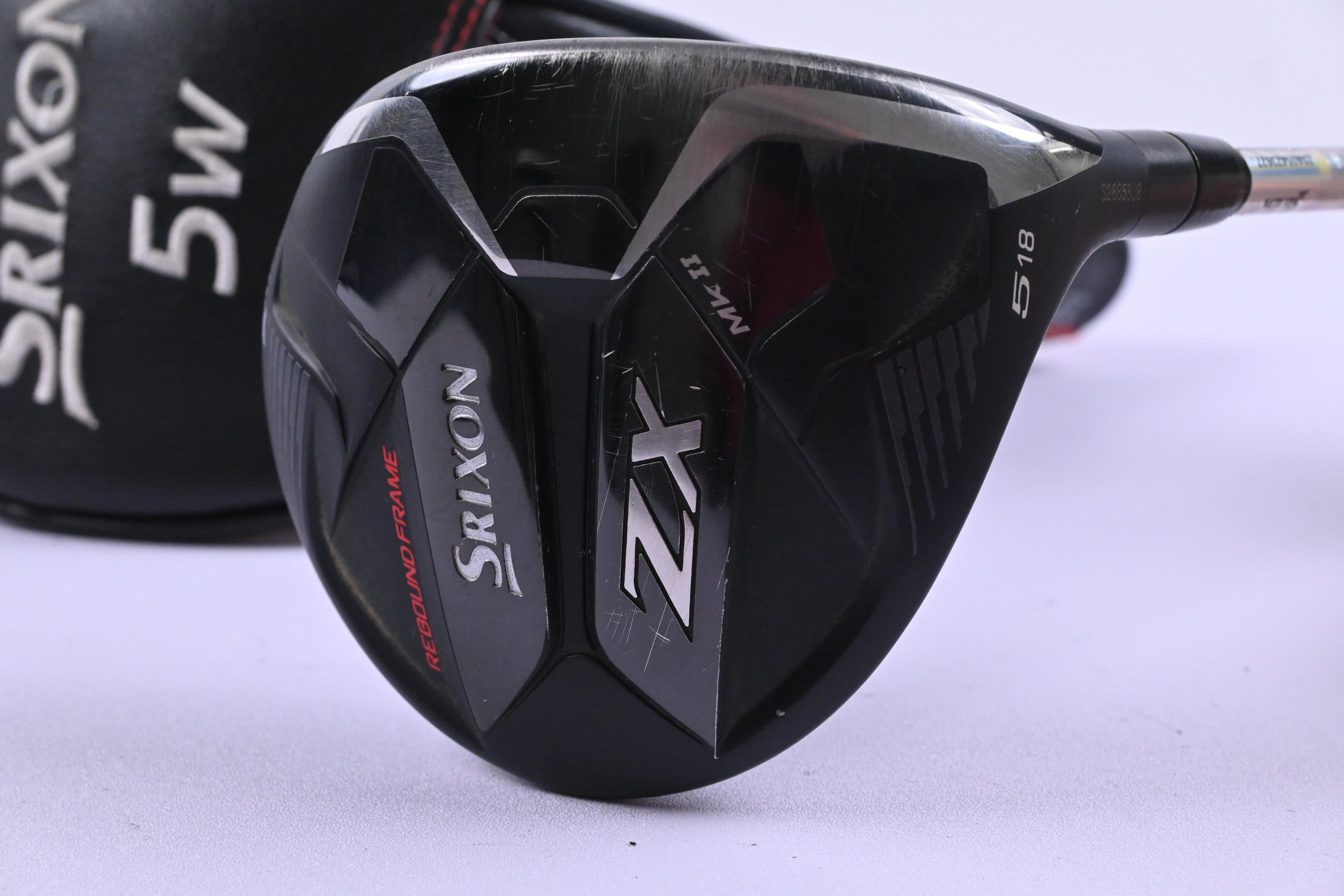 Srixon ZX Mk II 2023 #5 Wood / 18 Degree / Stiff Flex HZRDUS Smoke Red RDX 60