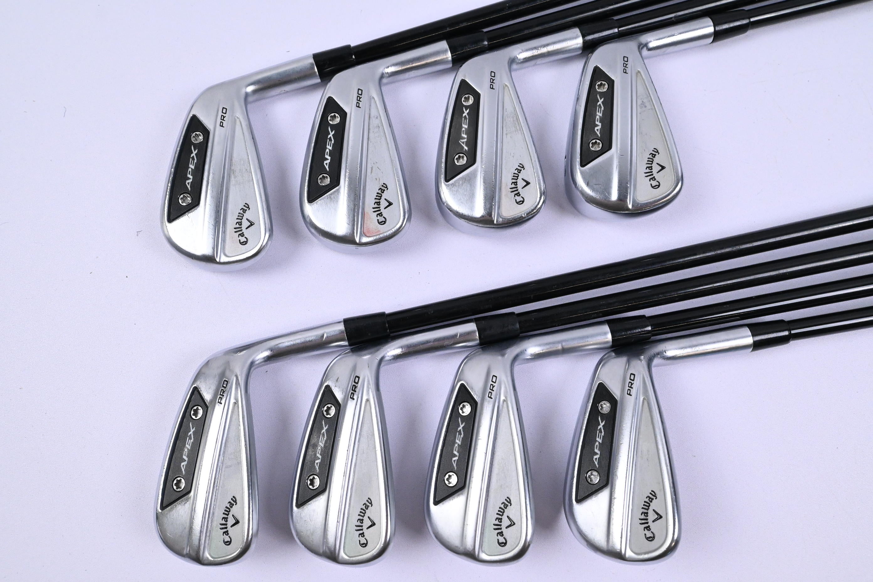 Callaway Apex Pro 24 Irons / 4-PW+GW / Stiff Flex MMT 95 Shafts
