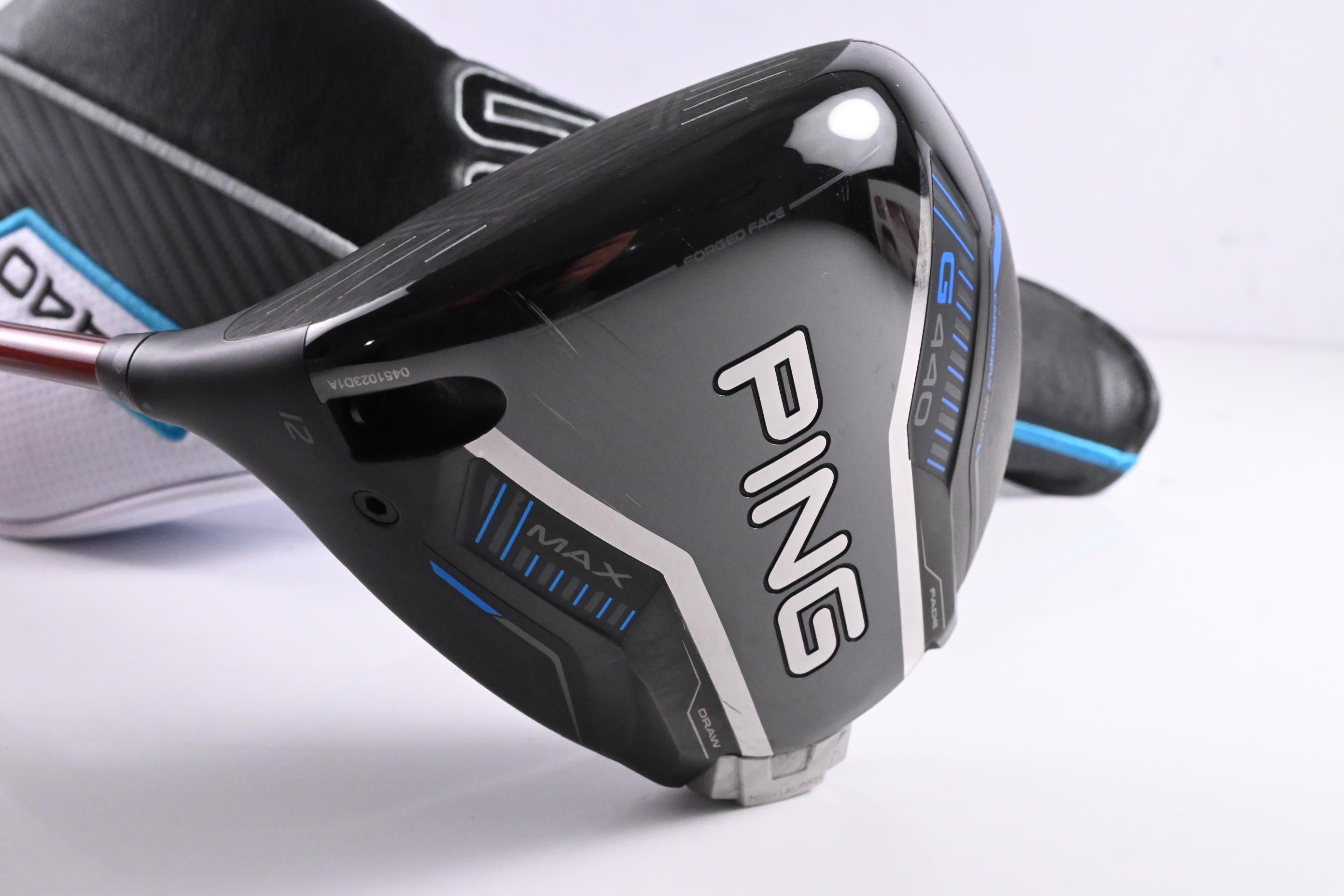 Left Hand Ping G440 Max Driver / 12 Degree / Regular Flex Denali Red 60 Shaft