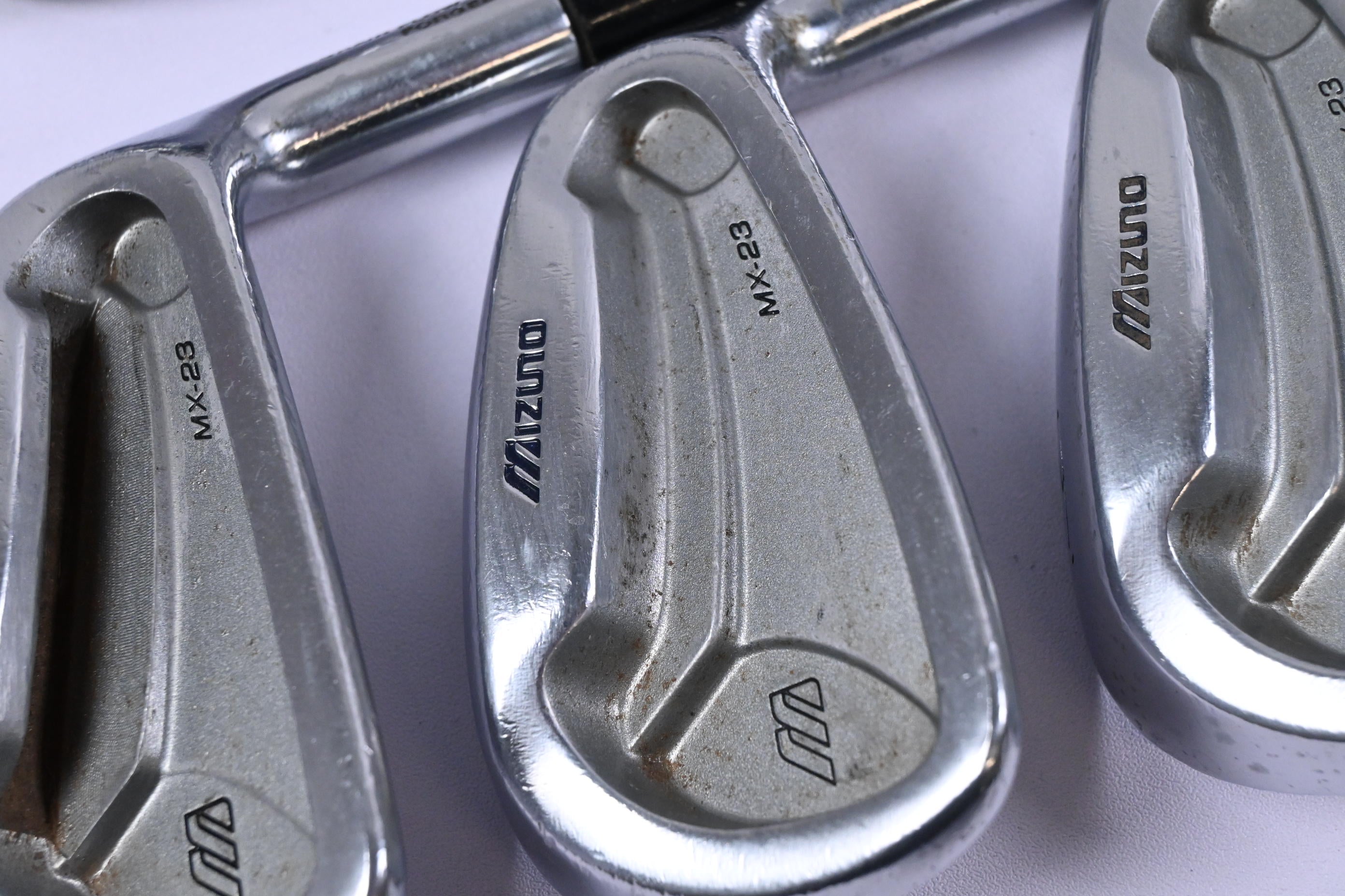 Mizuno MX-23 Irons / 3-PW / Stiff Flex Precision Rifle Shafts