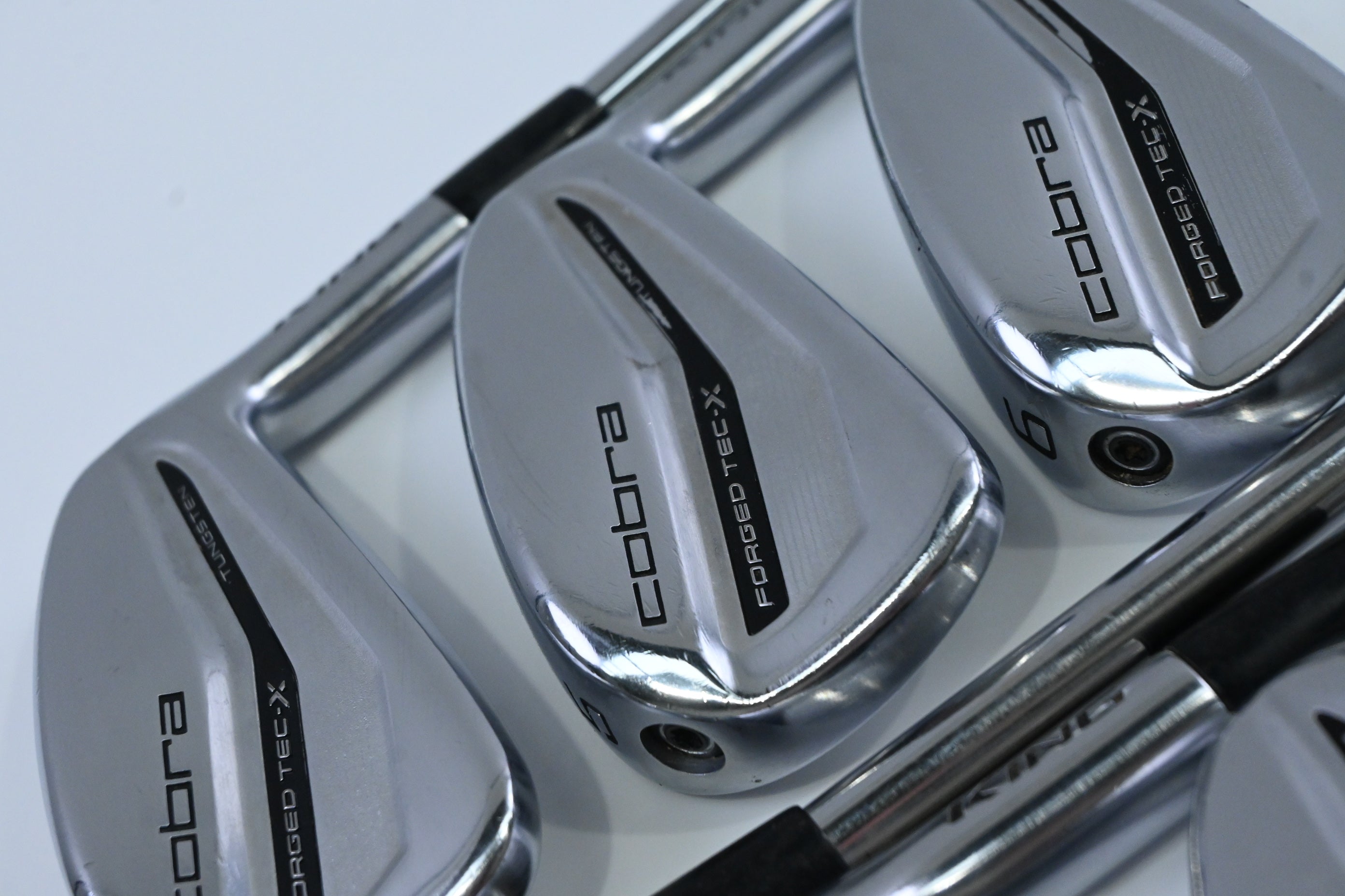 Cobra Forged Tec X 2022 Irons / 4-PW / Regular Flex KBS Tour Lite Shafts