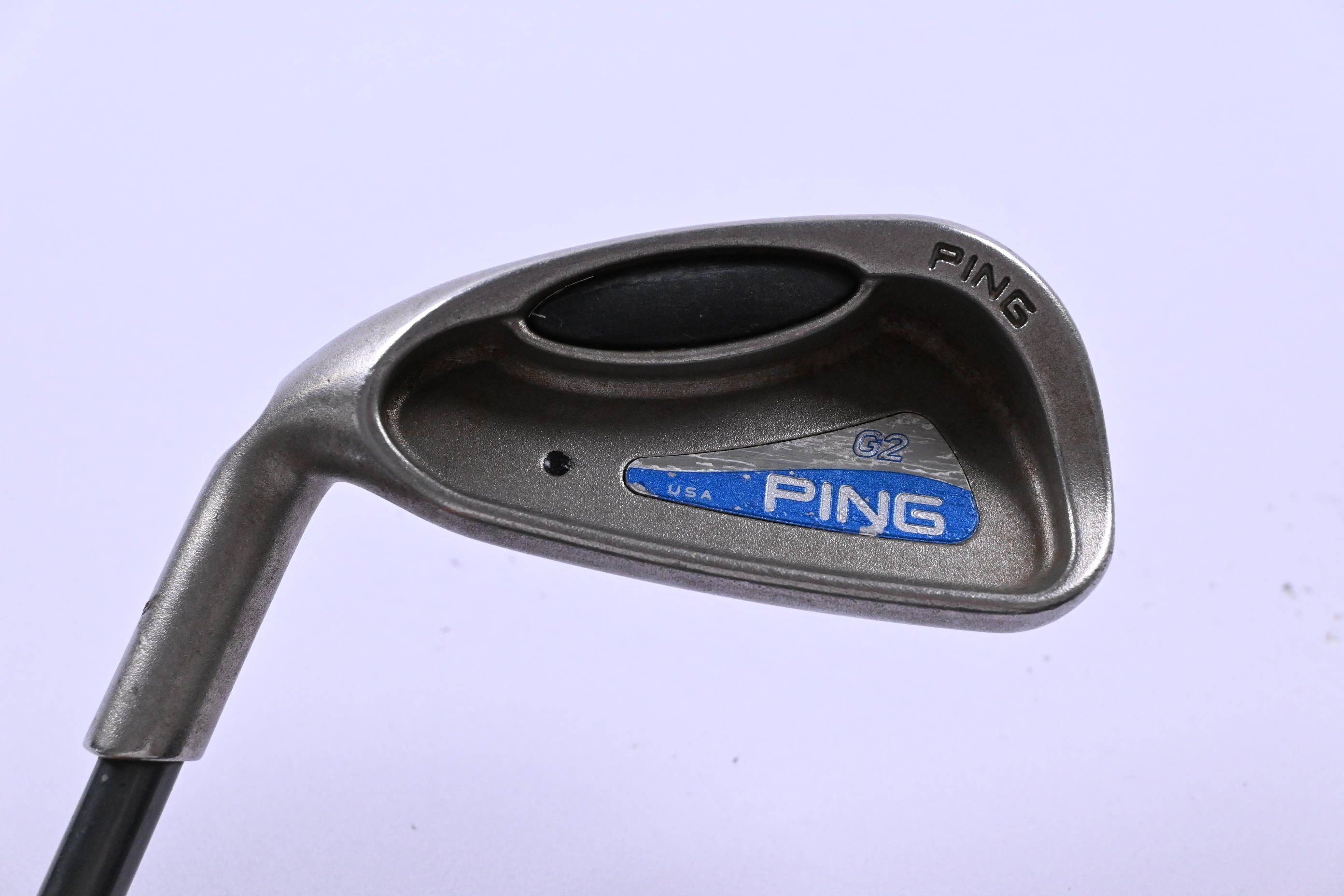 Left Hand Ping G2 #4 Iron / 24 Degree / Black Dot / Regular Flex Ping TFC 100