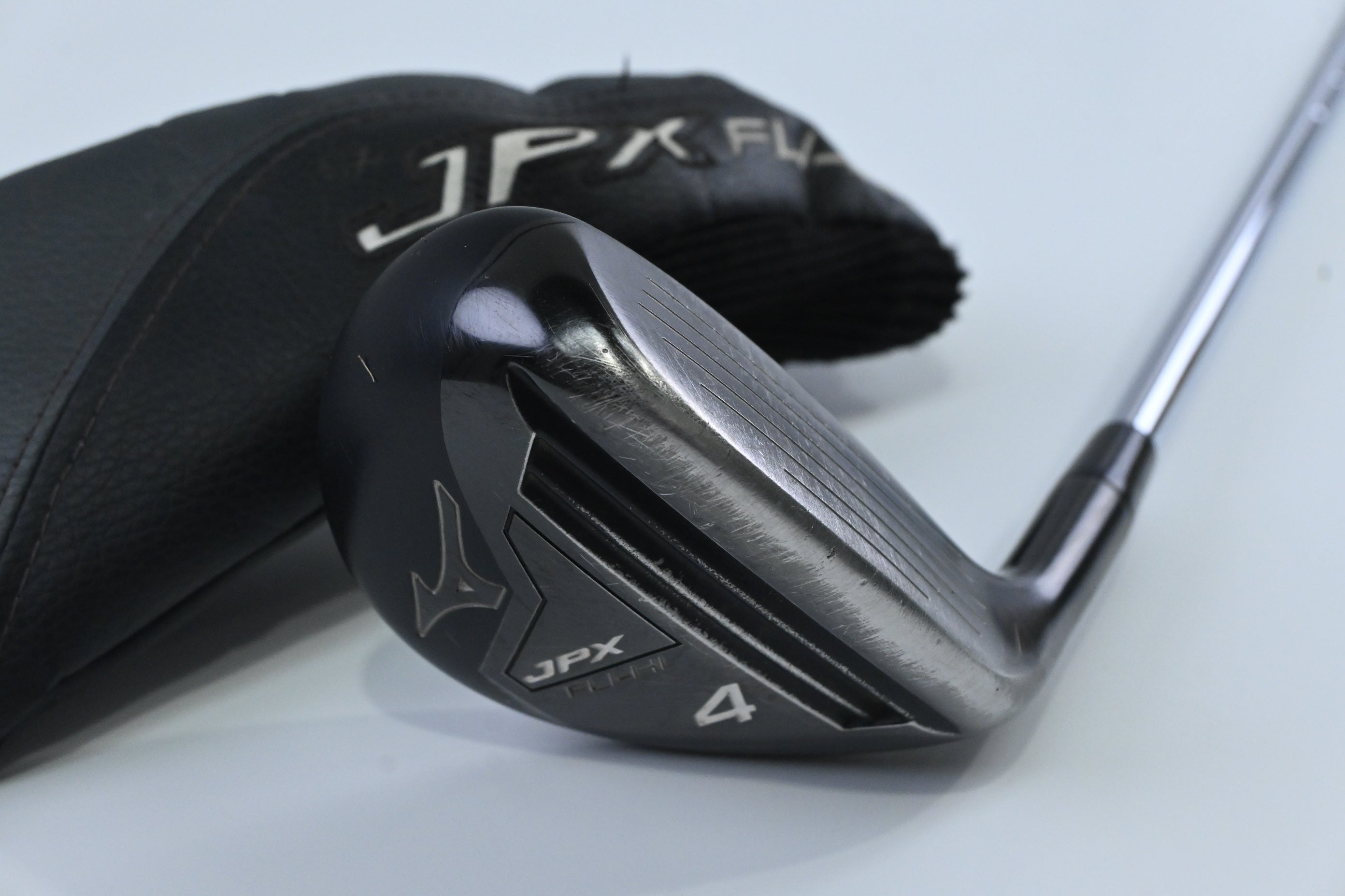 Mizuno JPX 921 Fli-Hi #4 Hybrid / 20 Degree / Stiff Flex KBS Tour Shaft