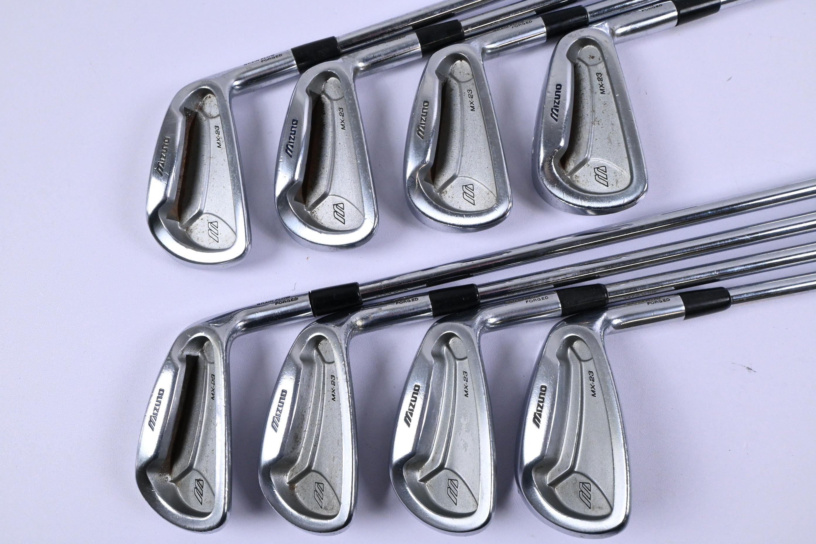 Mizuno MX-23 Irons / 3-PW / Stiff Flex Precision Rifle Shafts