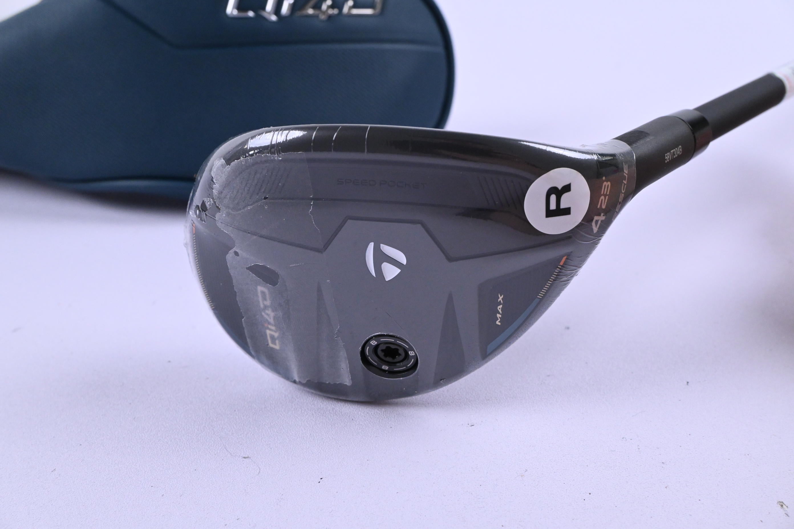 Taylormade Qi4D Max #4 Hybrid / 23 Degree / Regular Flex Taylormade REAX 50