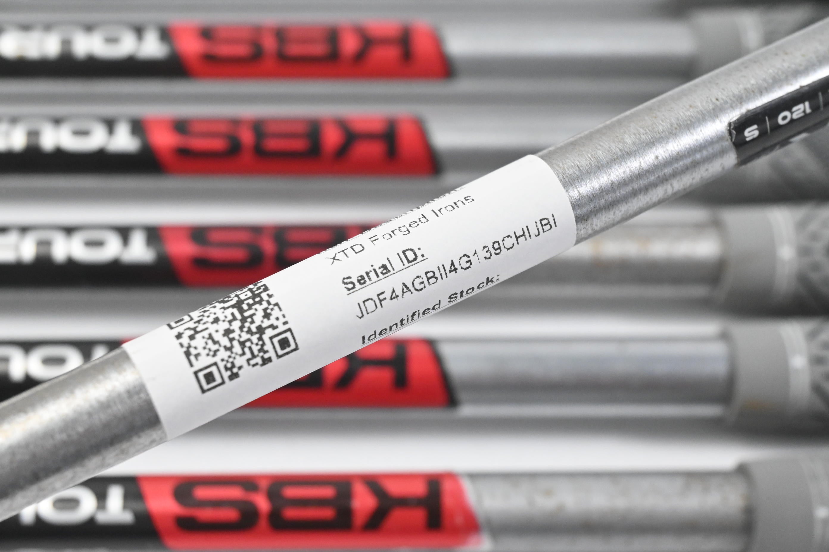 Adams XTD Forged Irons / 4-PW / Stiff Flex KBS Tour C-Taper 120 Steel Shafts
