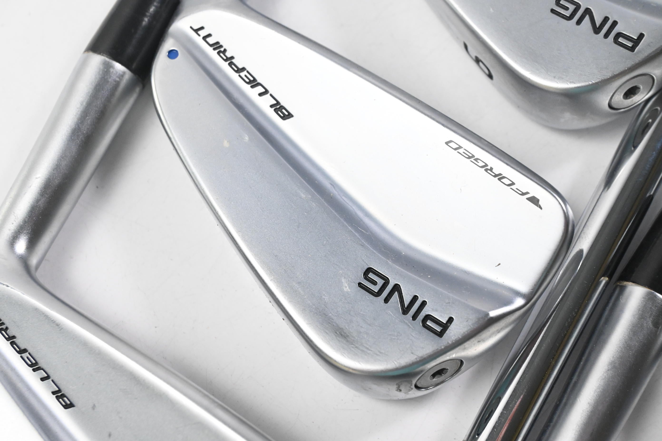 Ping Blueprint Irons / 4-PW / Blue Dot / Stiff Flex Dynamic Gold S300 120 Shafts