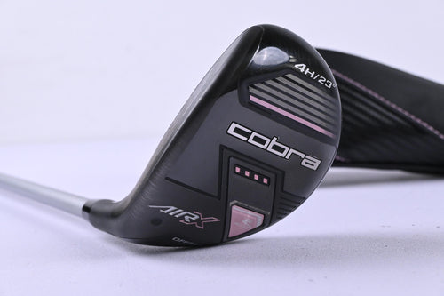 Left Hand Cobra Air-X #4 Hybrid / 23 Degree / Ladies Flex Ultralite 45 Shaft