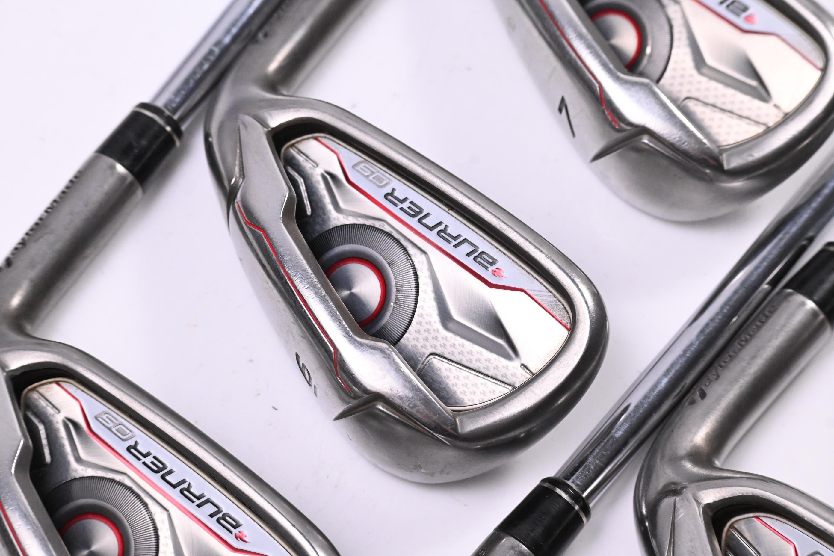 Taylormade Burner OS Irons / 5-PW / Stiff Flex Taylormade Burner 85 Shafts