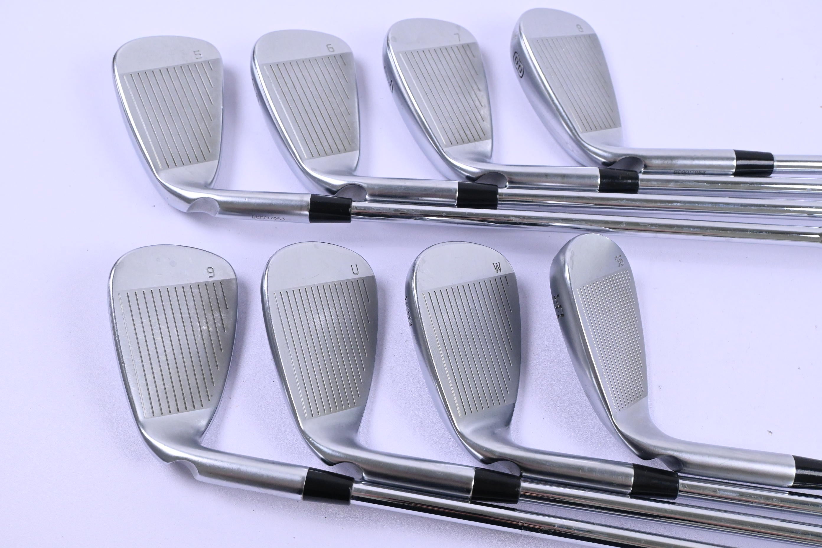 Ping G730 Irons / 5-PW+GW+SW / Green Dot / Regular Flex Dynamic Gold Shafts