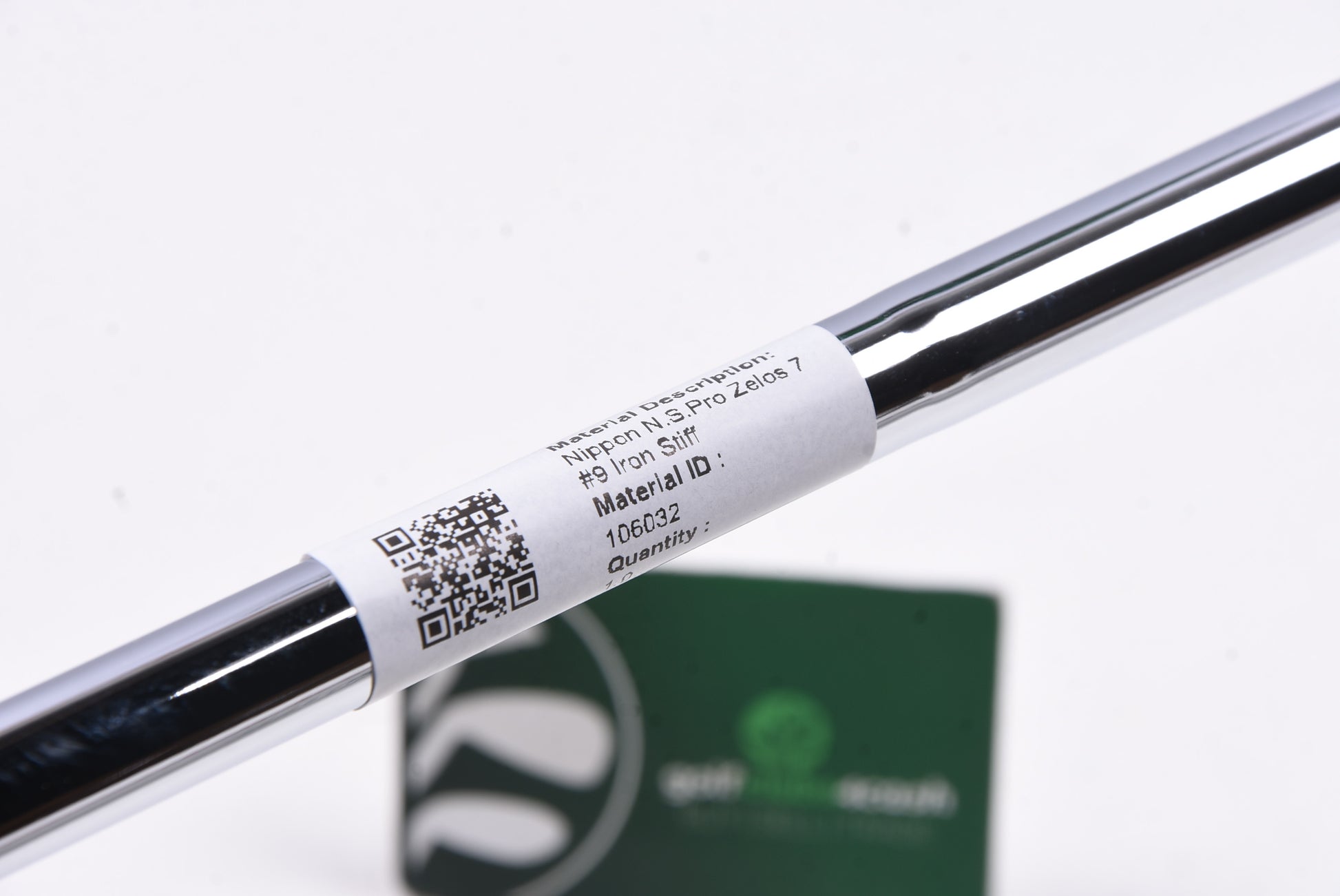 Nippon N.S.Pro Zelos 7 #8 Iron / Stiff Flex / 0.355" Tip / Uncut