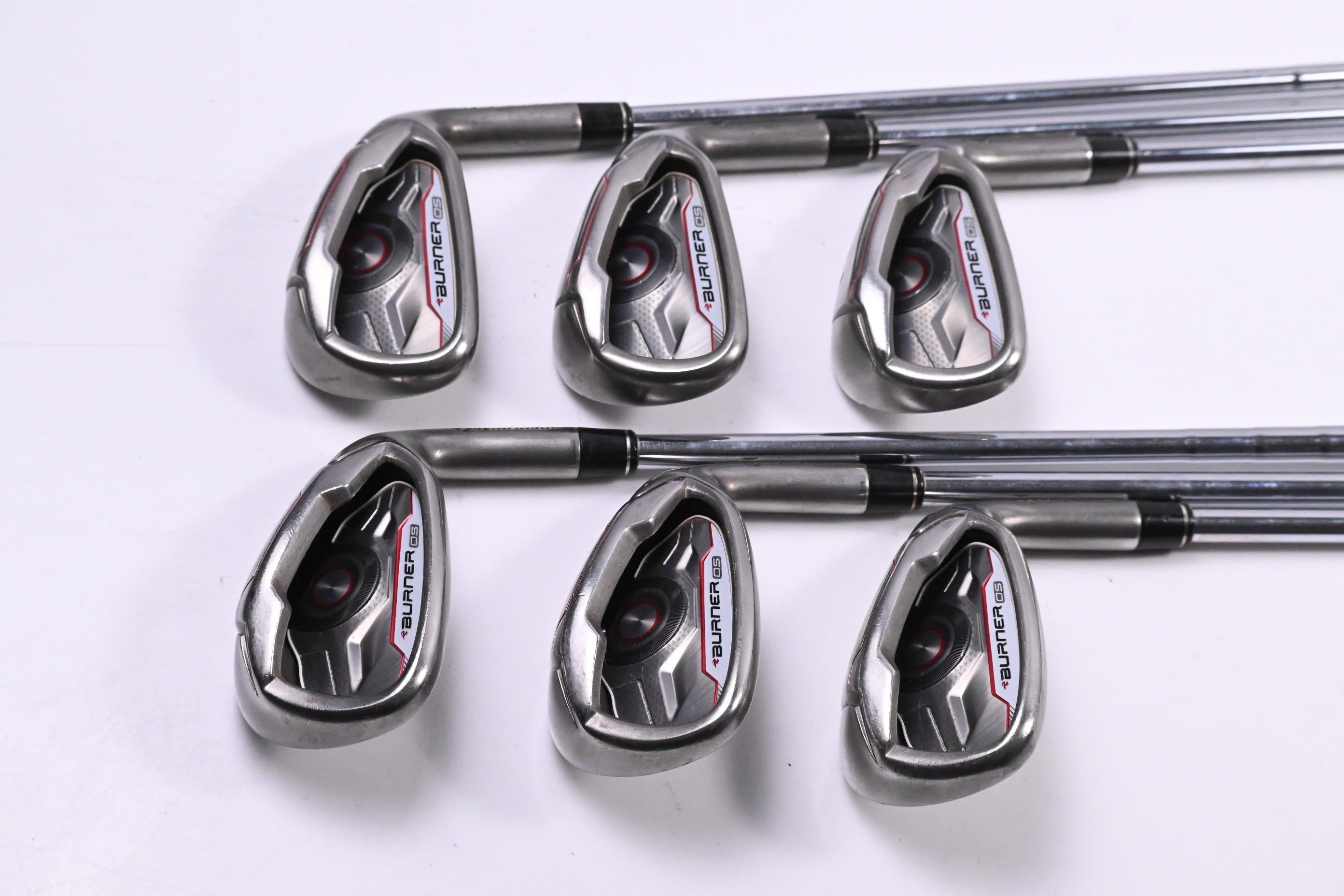 Taylormade Burner OS Irons / 5-PW / Stiff Flex Taylormade Burner 85 Shafts