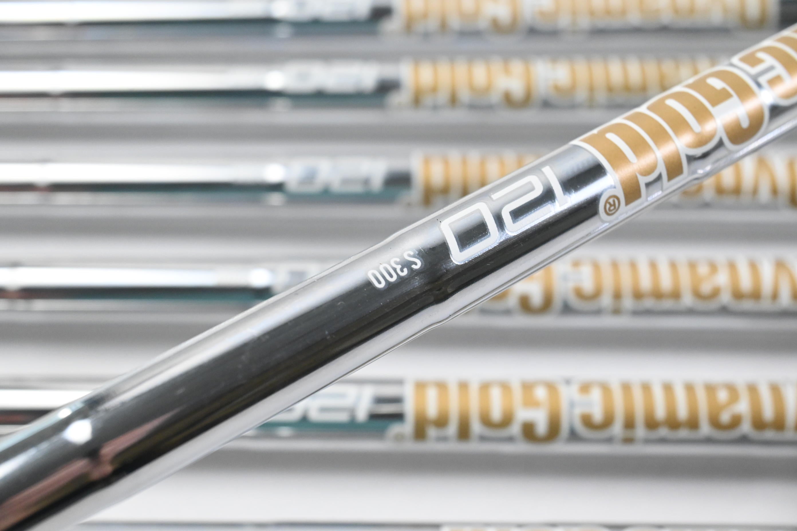 Ping Blueprint Irons / 4-PW / Blue Dot / Stiff Flex Dynamic Gold S300 120 Shafts