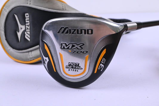 Mizuno MX-700 #3 Wood / 15 Degree / Regular Flex Mizuno Exsar FS4 60 Shaft