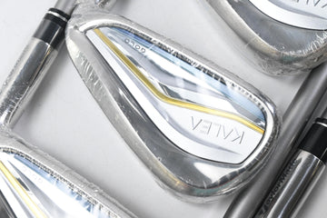Ladies Taylormade Kalea Gold Irons / 6-PW+GW+SW / Ladies Flex Kalea Shafts