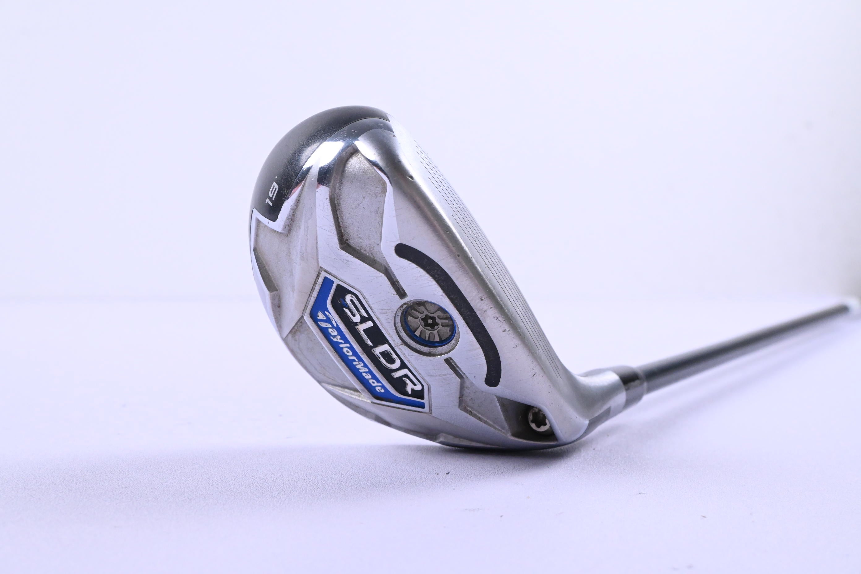 Taylormade SLDR #3 Hybrid / 19 Degree / Stiff Flex Fujikura Speeder 82h Shaft