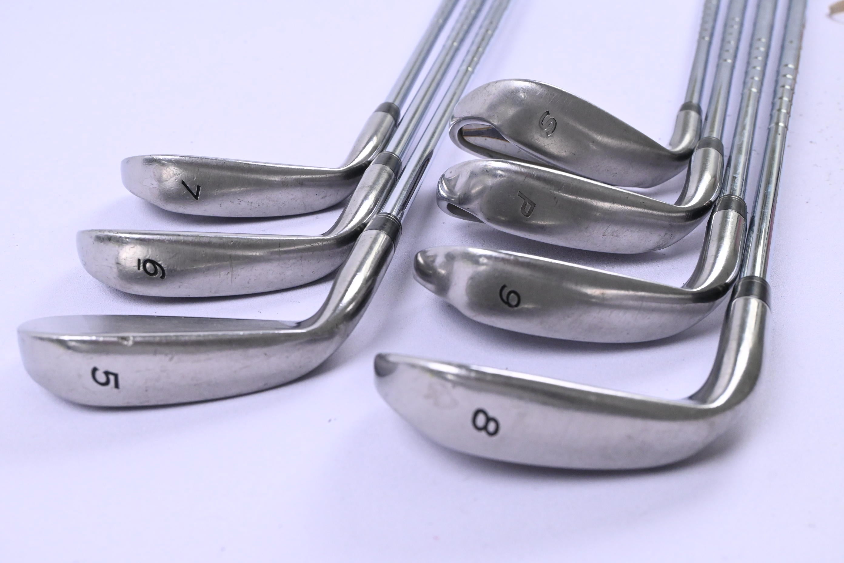 Taylormade R7 Irons / 5-PW+SW / Stiff Flex Taylormade T-Step 90 Shafts
