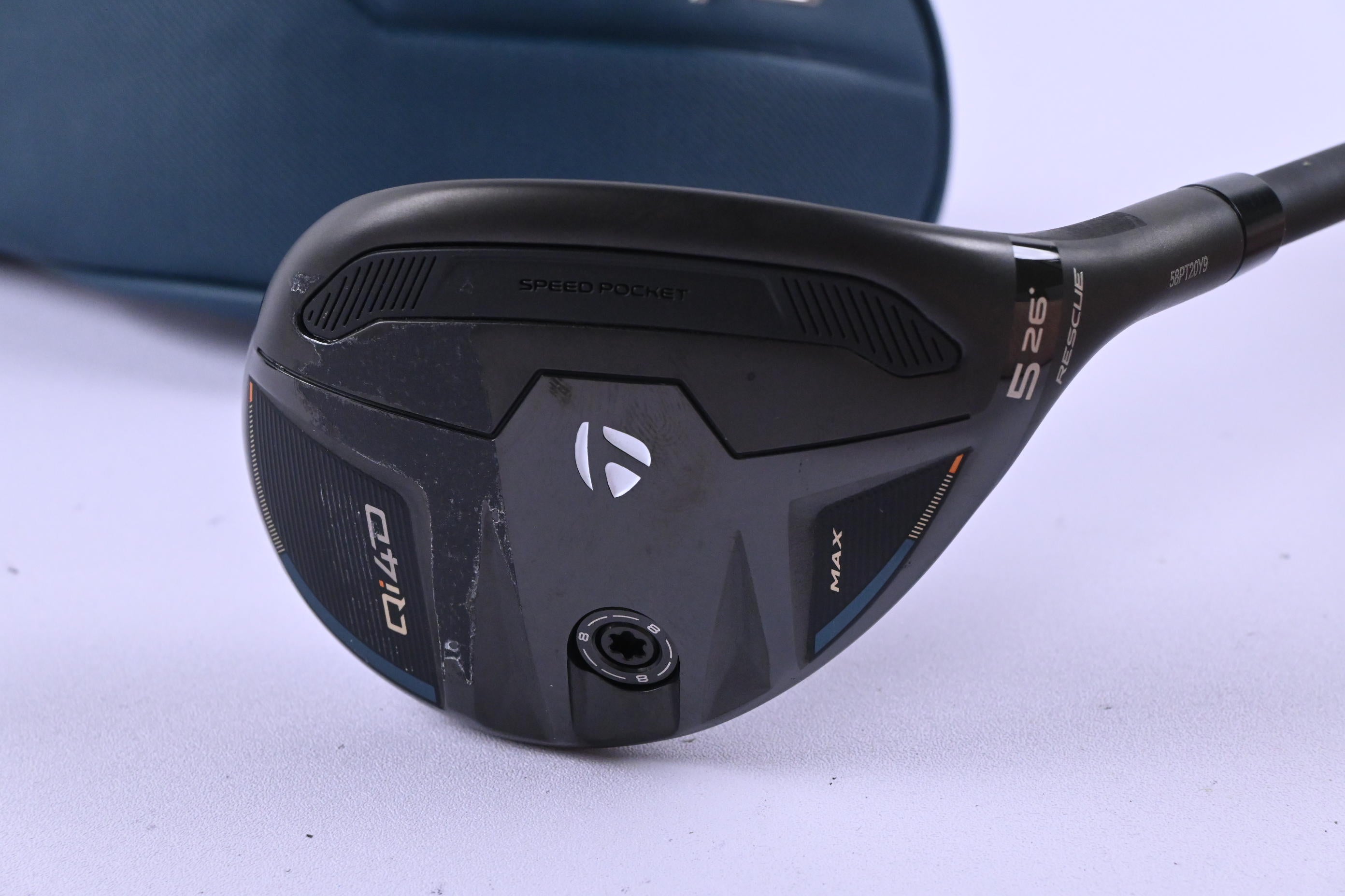 Taylormade Qi4D Max #5 Hybrid / 26 Degree / Regular Flex Taylormade REAX 50
