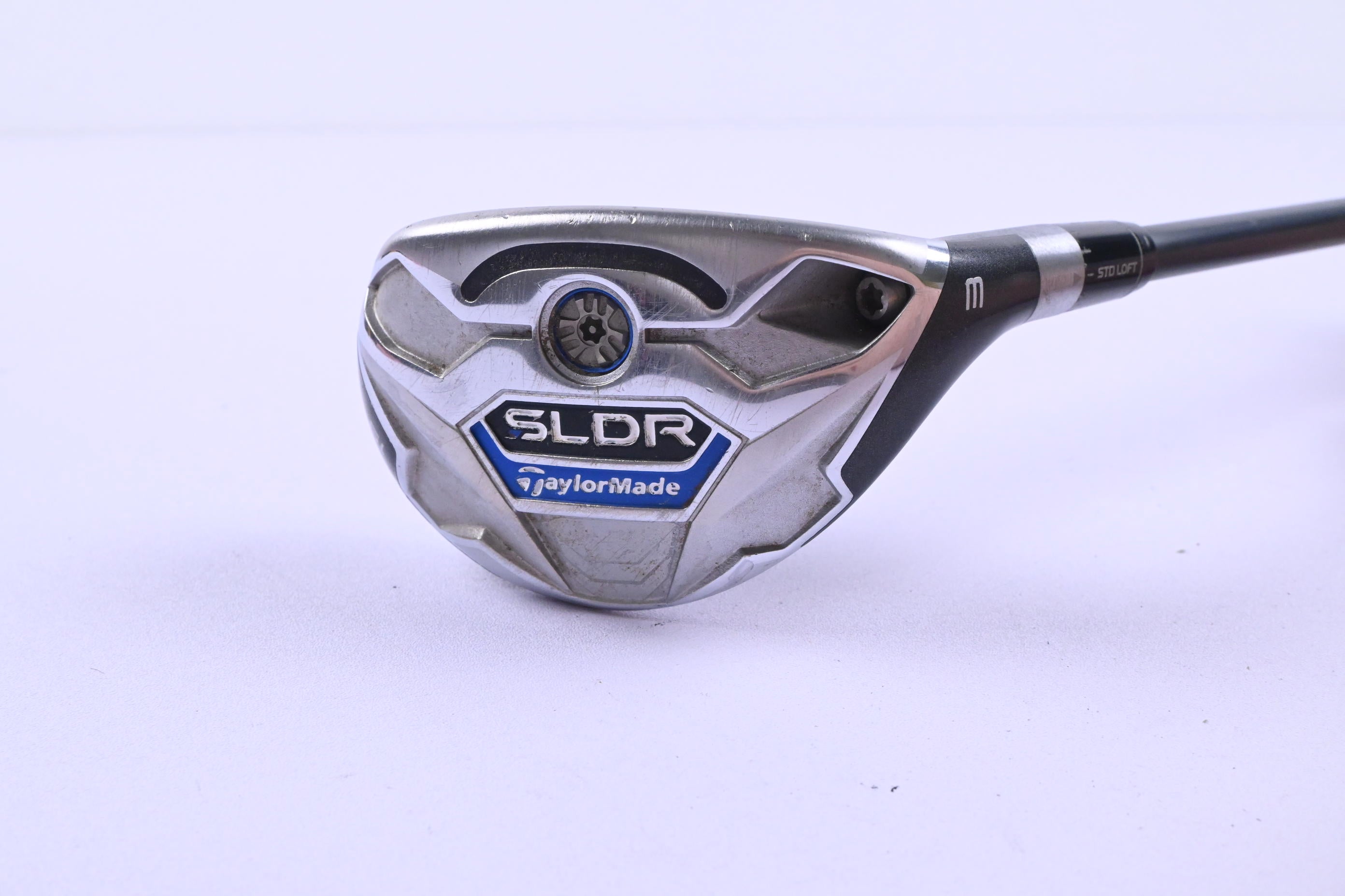 Taylormade SLDR #3 Hybrid / 19 Degree / Stiff Flex Fujikura Speeder 82h Shaft