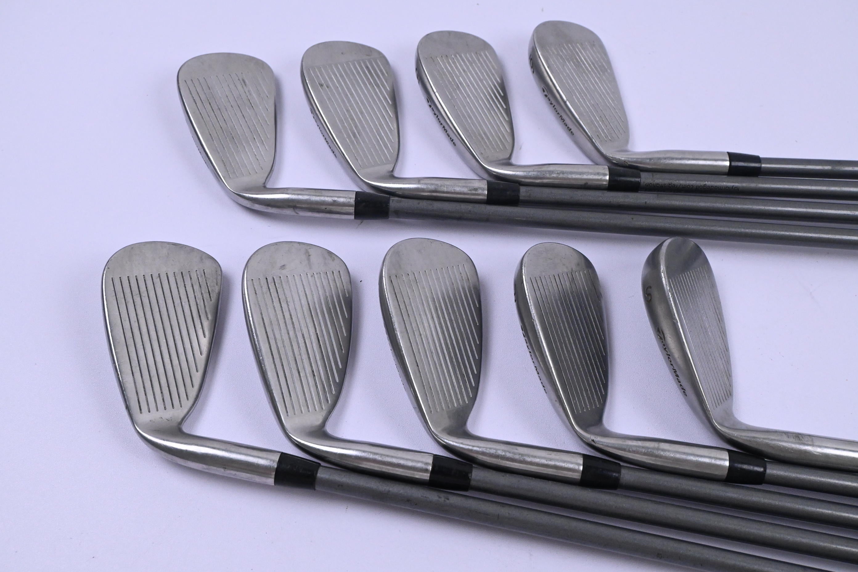 Taylormade 200 Steel Irons / 3-PW+SW / Regular Flex TaylorMade Lite R-80