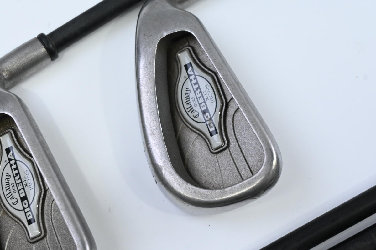 Callaway X-12 Irons / 5-9 / Regular Flex Graphite Shafts