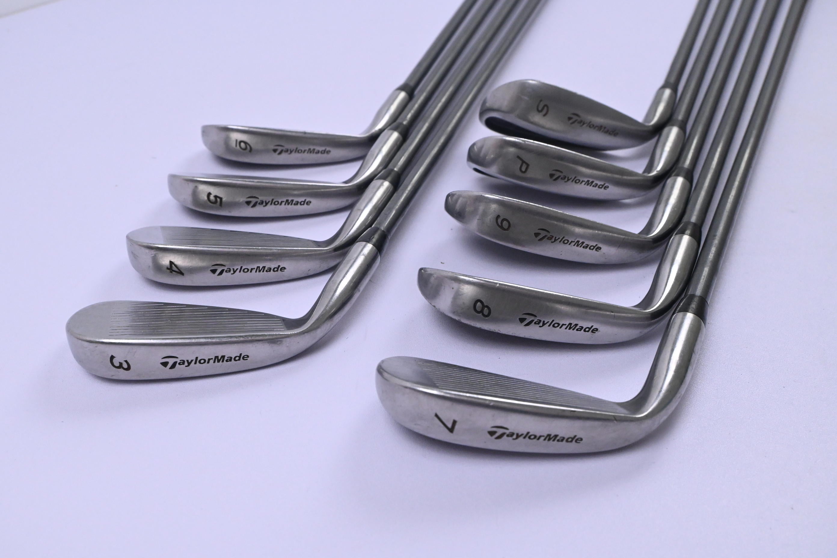 Taylormade 200 Steel Irons / 3-PW+SW / Regular Flex TaylorMade Lite R-80