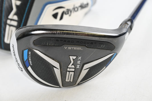 Taylormade SIM Max #3 Hybrid / 19 Degree / Regular Flex Ventus Blue 6 Shaft