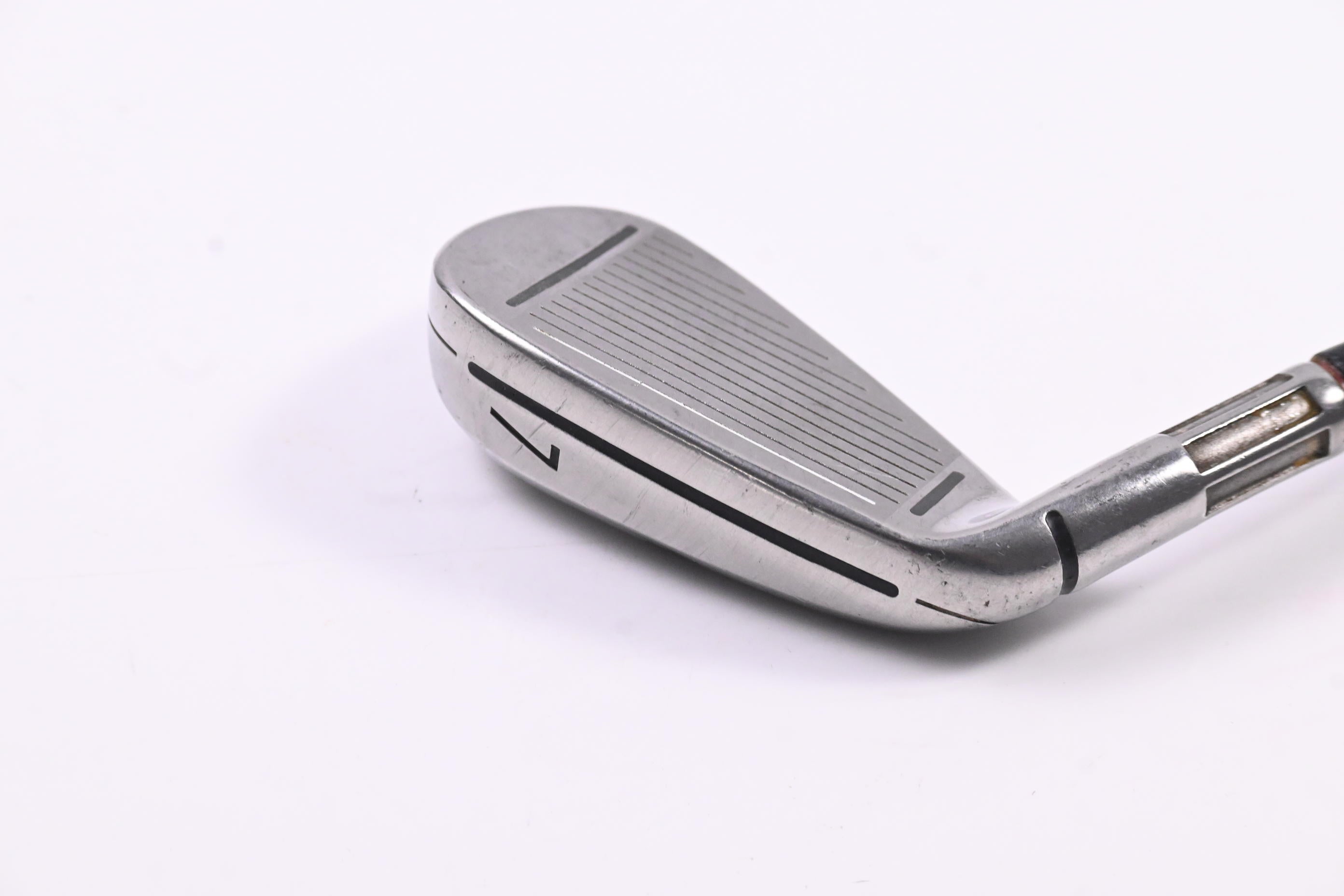 Taylormade M4 #7 Iron / 28.5 Degree / Stiff Flex KBS MAX 85 Steel Shaft