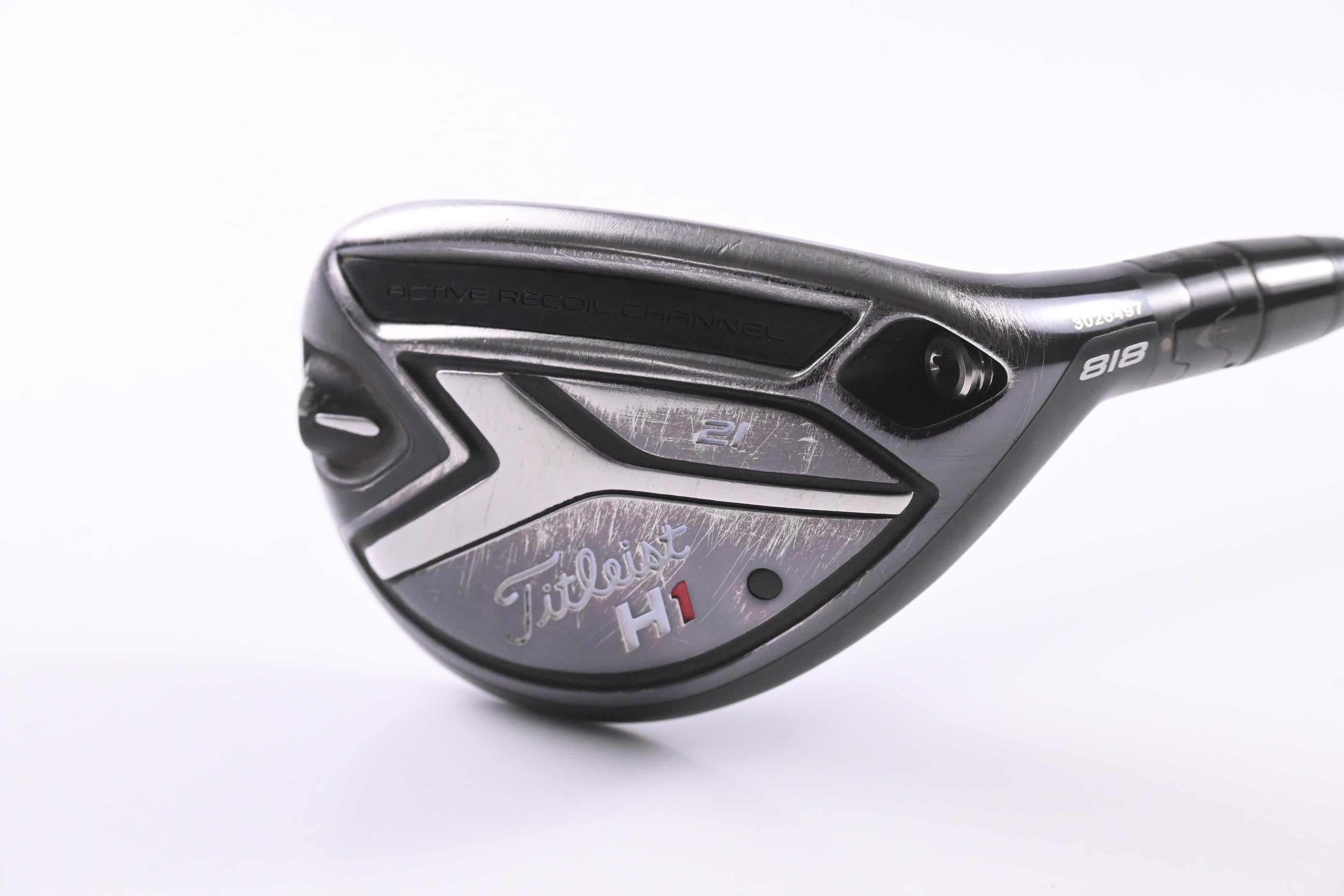 Titleist 818 H1 #3 Hybrid / 21 Degree / Regular Flex Project X Evenflow Blue 85