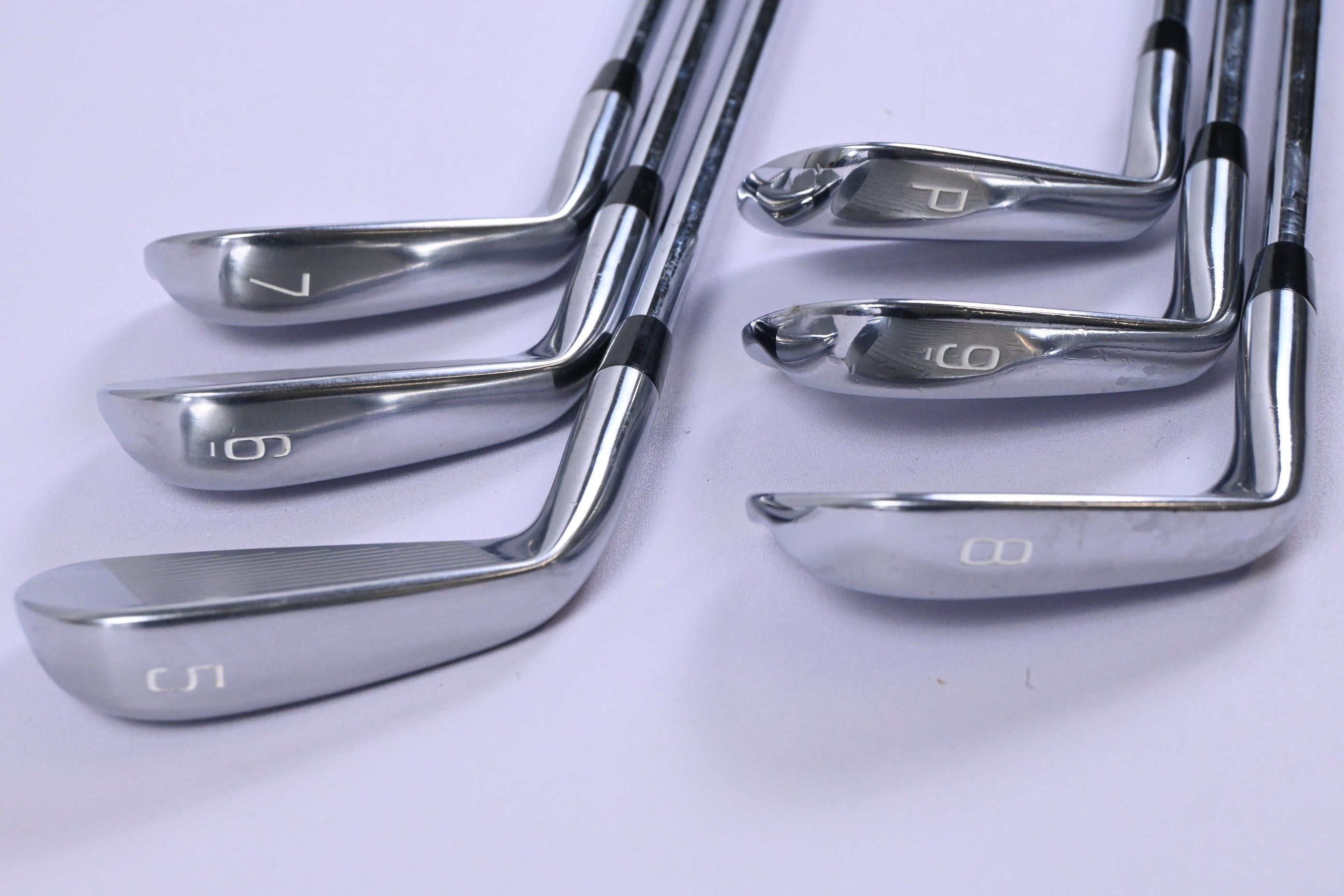 Mizuno MP-20 HMB Irons / 5-PW / Stiff Flex KBS $-Taper 120 Shafts