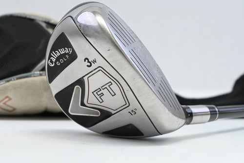 Callaway FT #3 Wood / 15 Degree / Stiff Flex Fujikura E Fit-On 160 Shaft