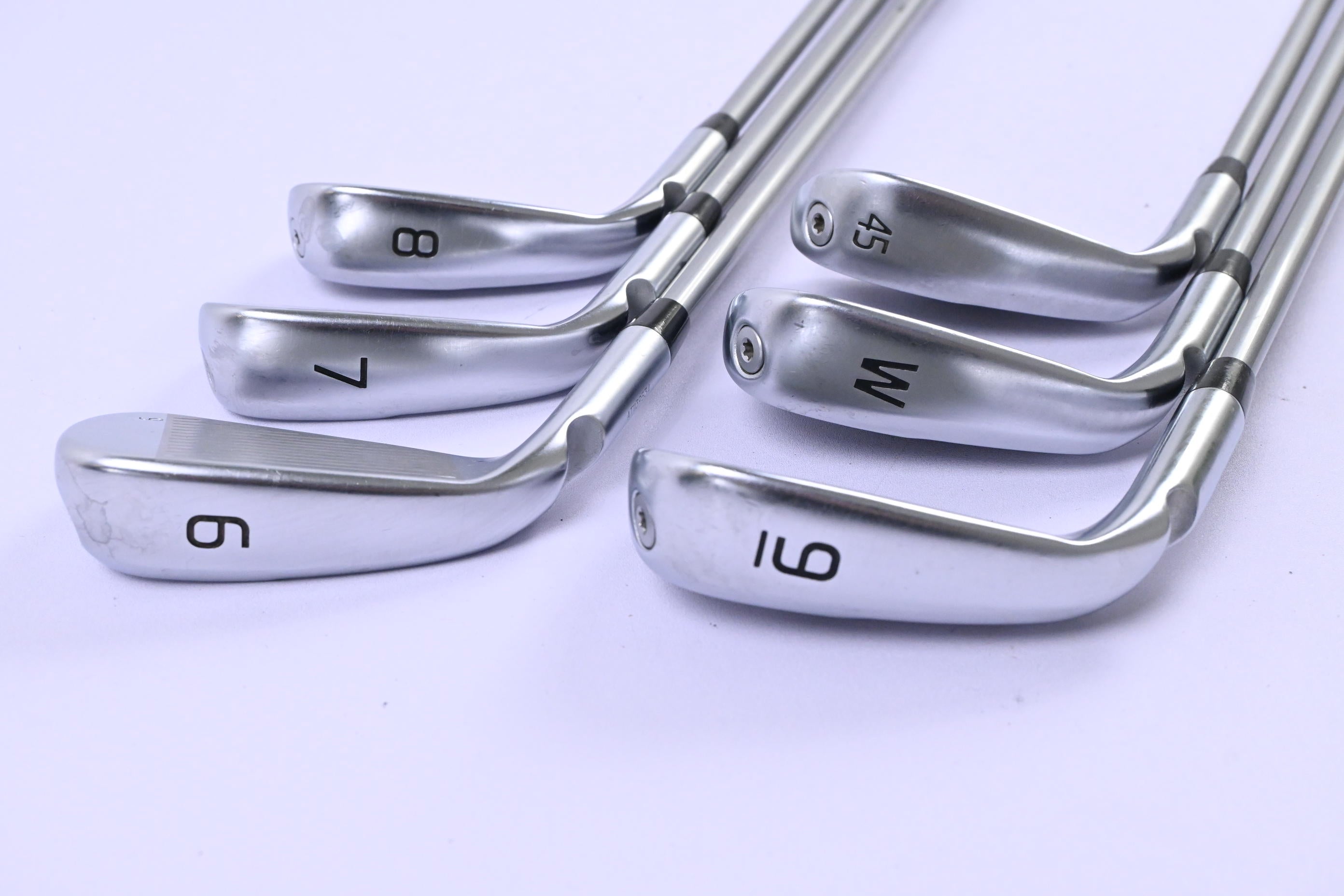 Ping G430 Irons / 6-PW+GW / Black Dot / Senior Flex Ping Alta Quick 45 Shafts