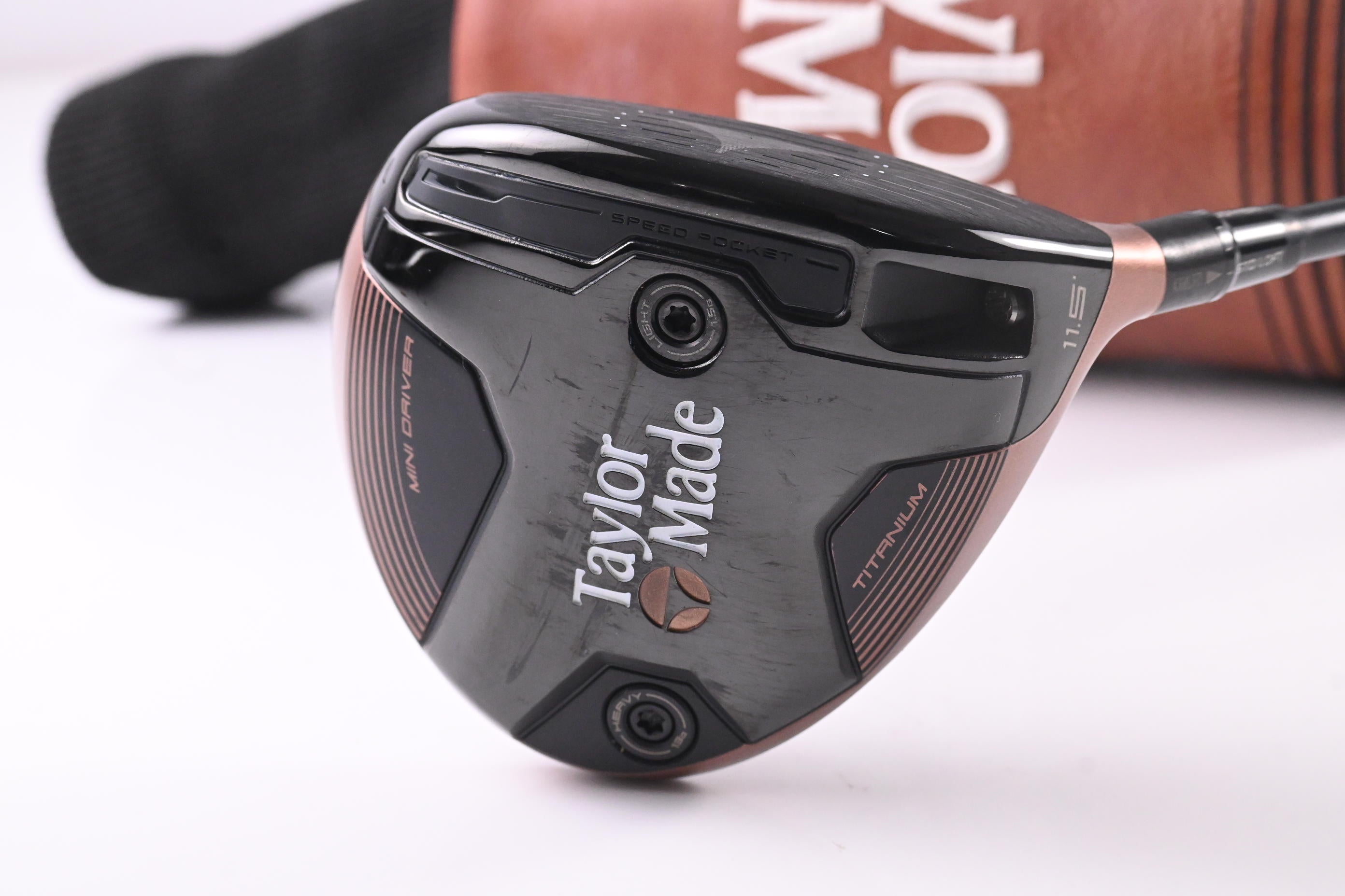 Taylormade BRNR Copper Mini Driver / 11.5 Degree / X Flex HZRDUS Blackout 60