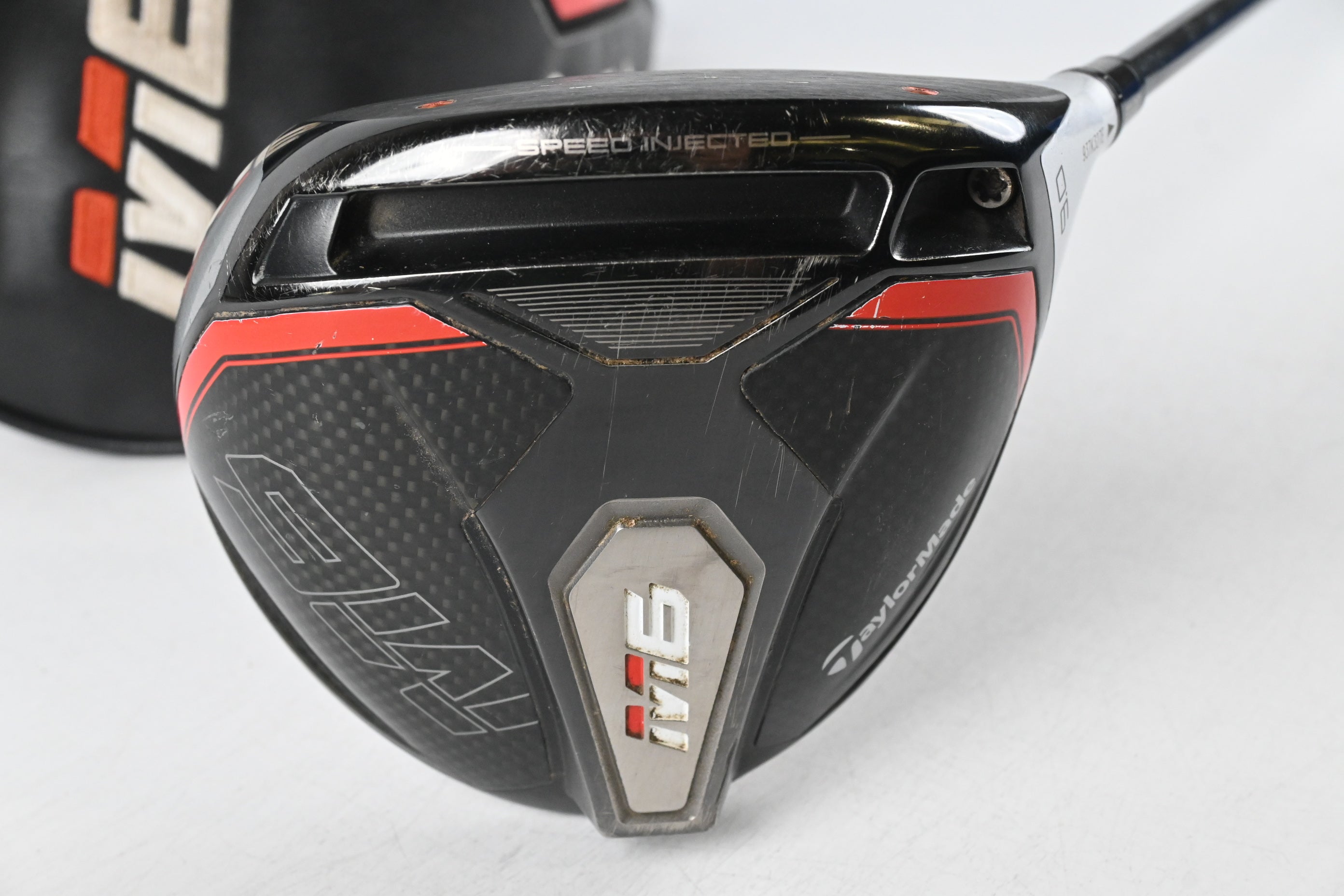 Taylormade M6 Driver / 9 Degree / Stiff Flex Fujikura Atmos White 6 Shaft