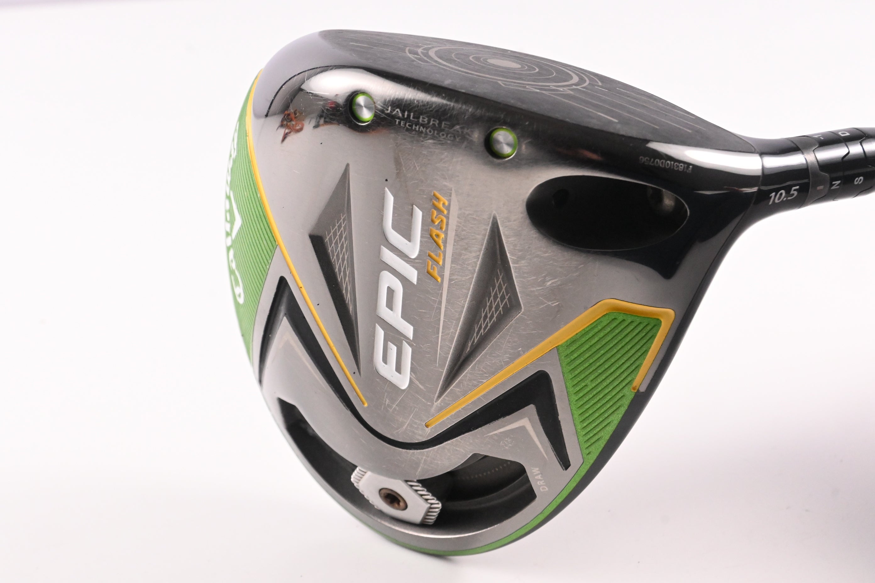 Callaway Epic Flash Driver / 10.5 Degree / Regular Flex Denali Charcoal 50 Shaft