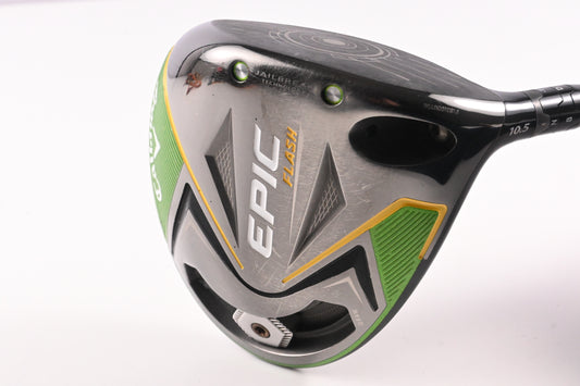 Callaway Epic Flash Driver / 10.5 Degree / Regular Flex Denali Charcoal 50 Shaft