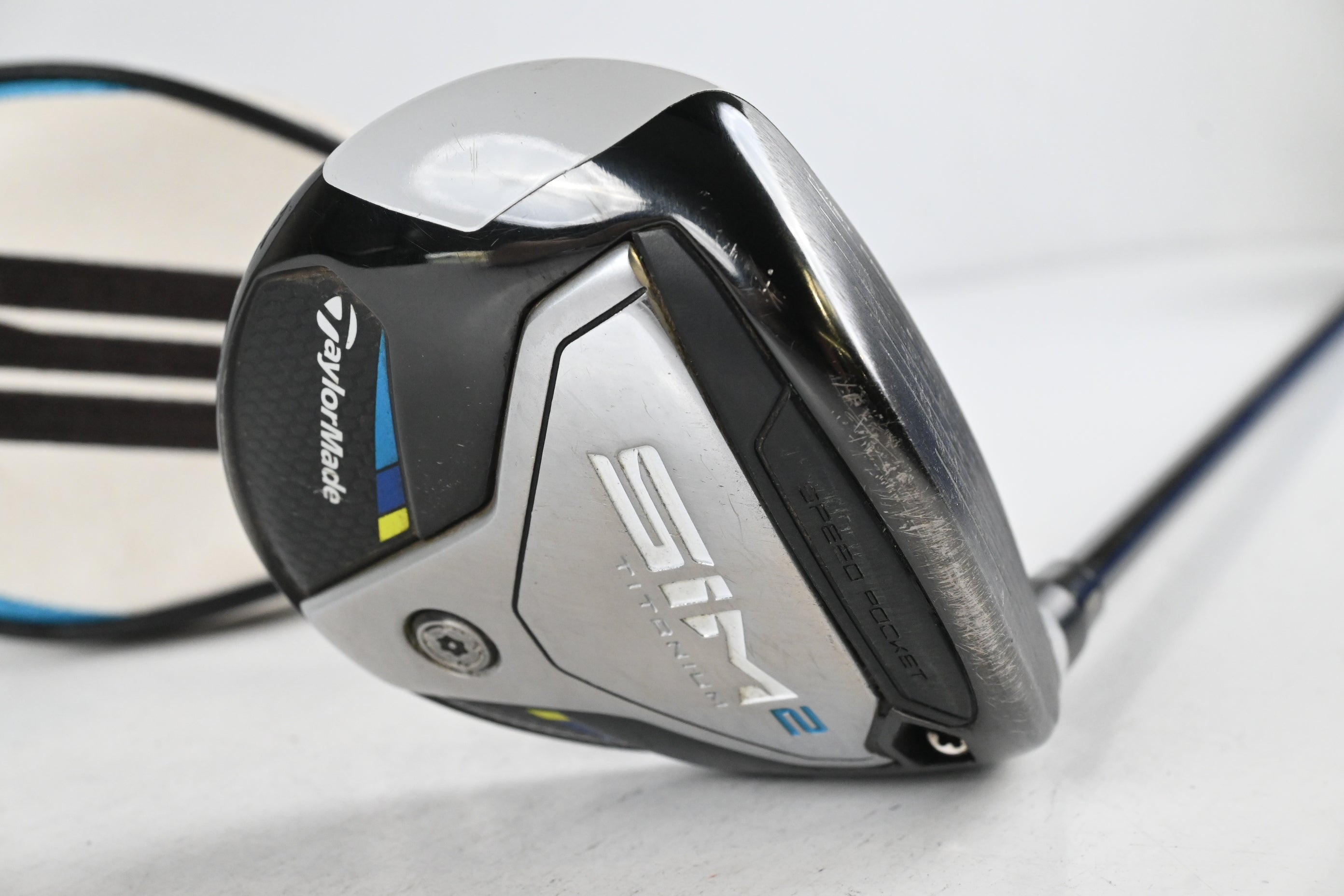 Taylormade SIM2 Ti #3 Wood / 13.5 Degree / Stiff Flex Hzrdus Smoke Black RDX 60