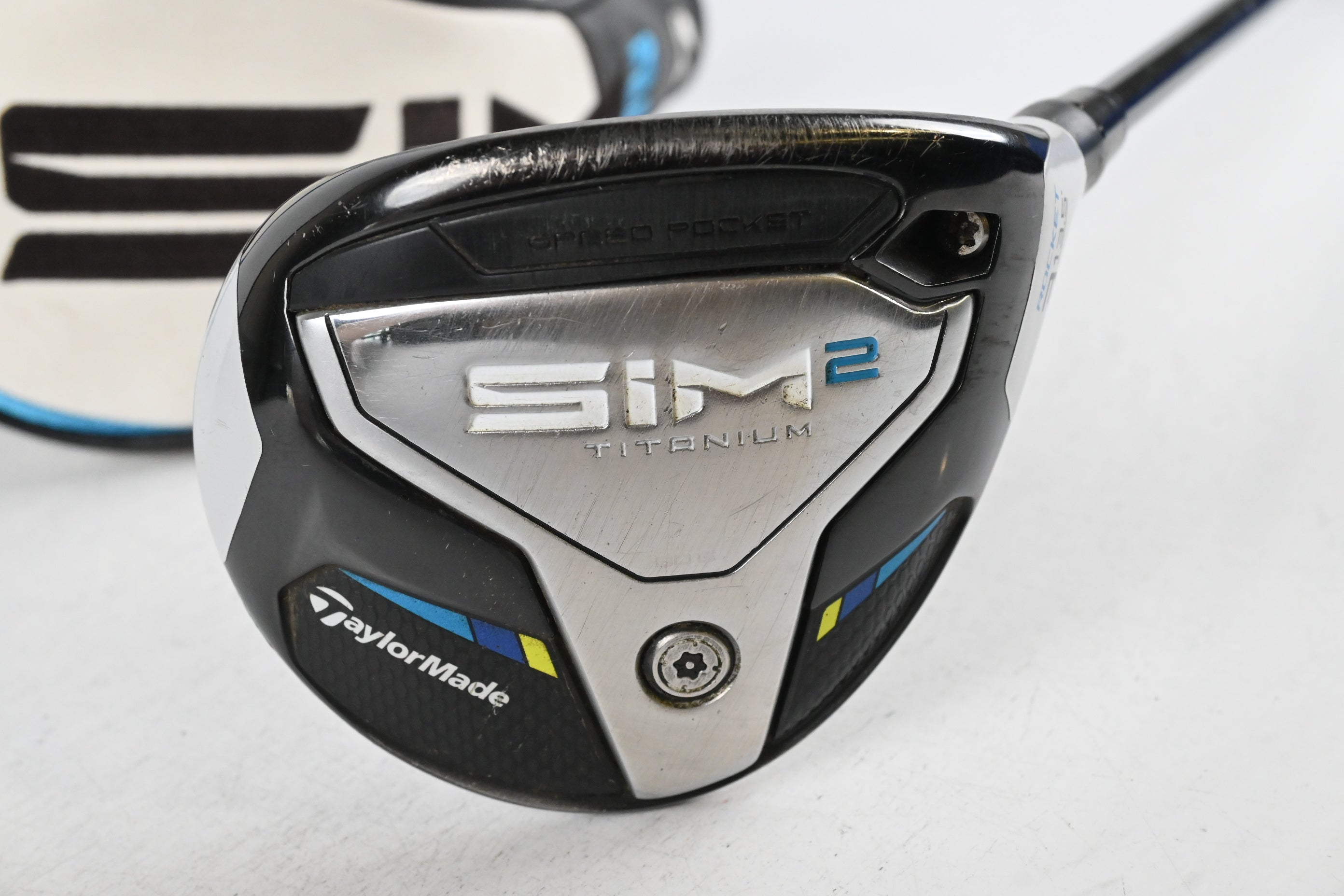 Taylormade SIM2 Ti #3 Wood / 13.5 Degree / Stiff Flex Hzrdus Smoke Black RDX 60