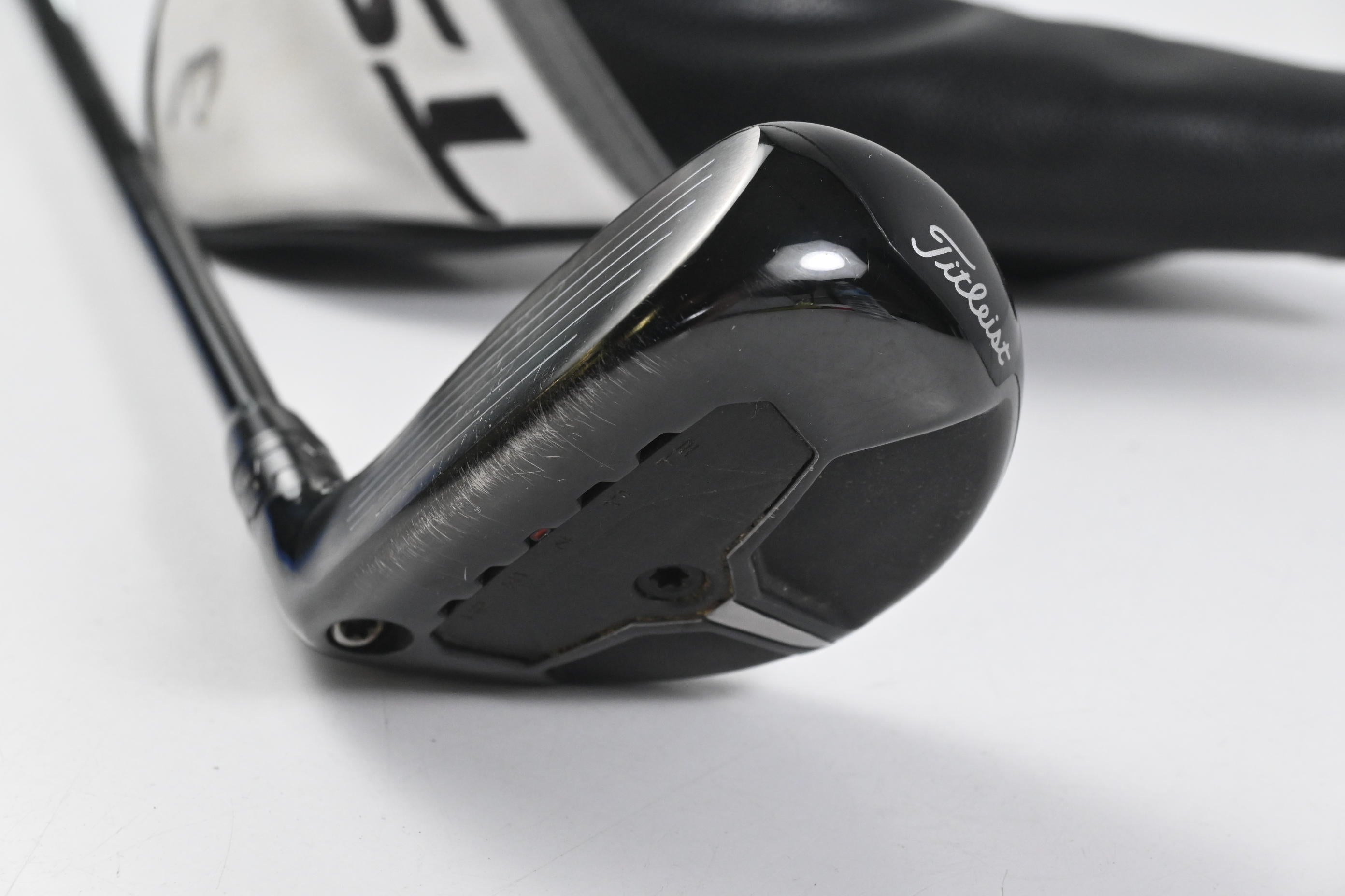 Left Hand Titleist TSR3 #3 Hybrid / 19 Degree / Stiff Flex HZRDUS Black 80 Shaft