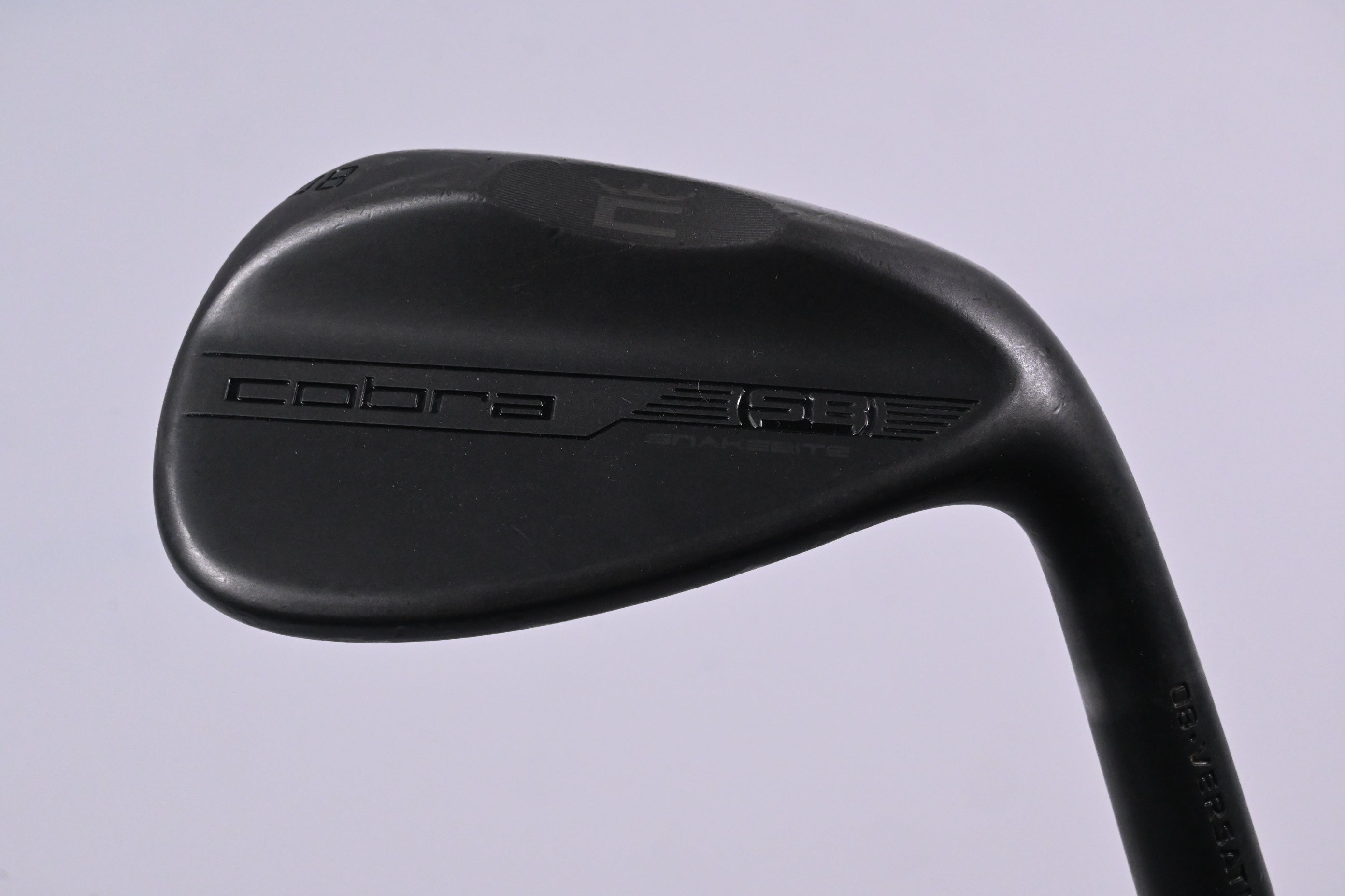 Cobra Snakebite Black 2023 Pitching Wedge / 48 Degree / Stiff Flex Hi-Rev 2.0