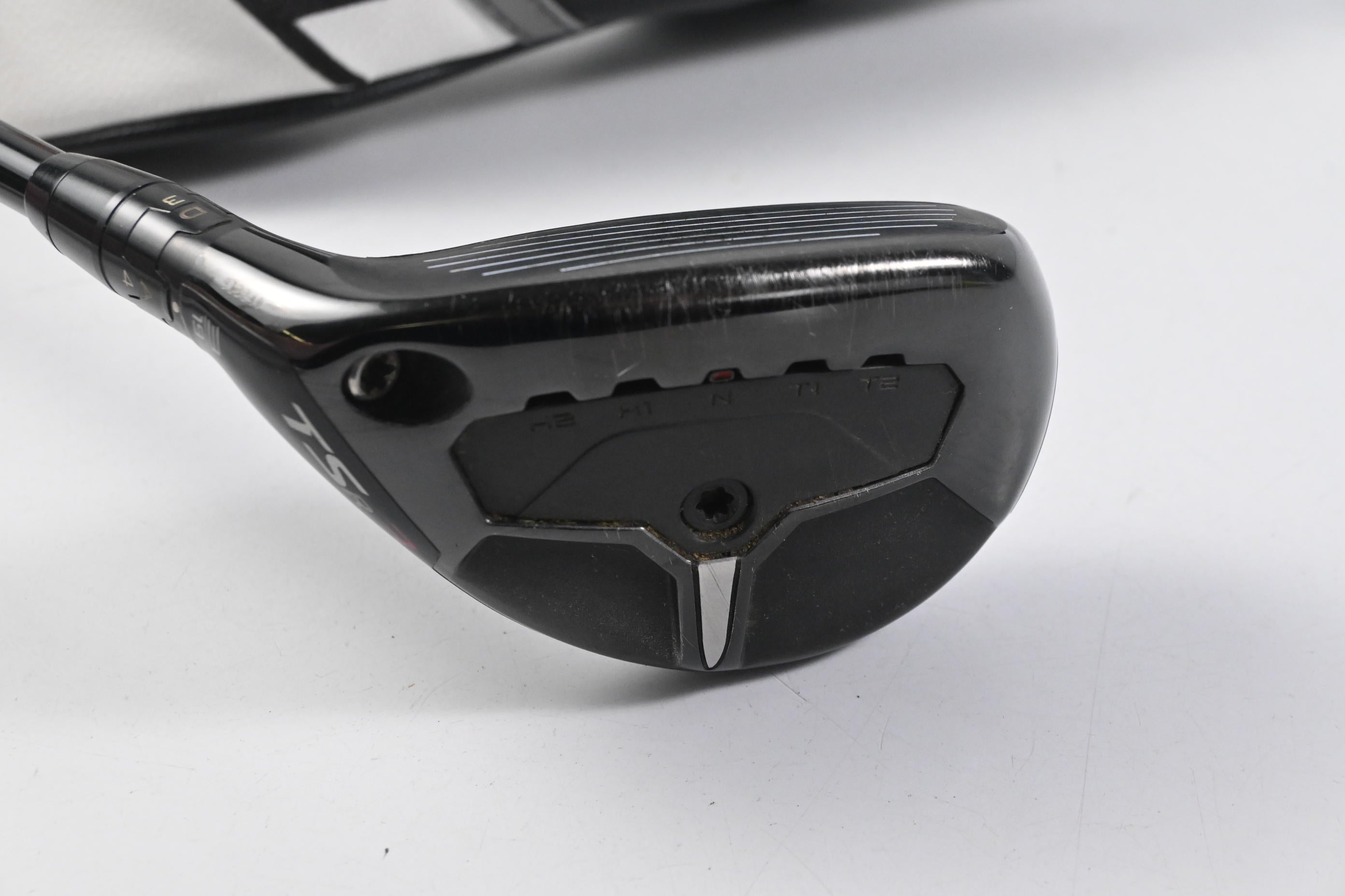 Left Hand Titleist TSR3 #3 Hybrid / 19 Degree / Stiff Flex HZRDUS Black 80 Shaft