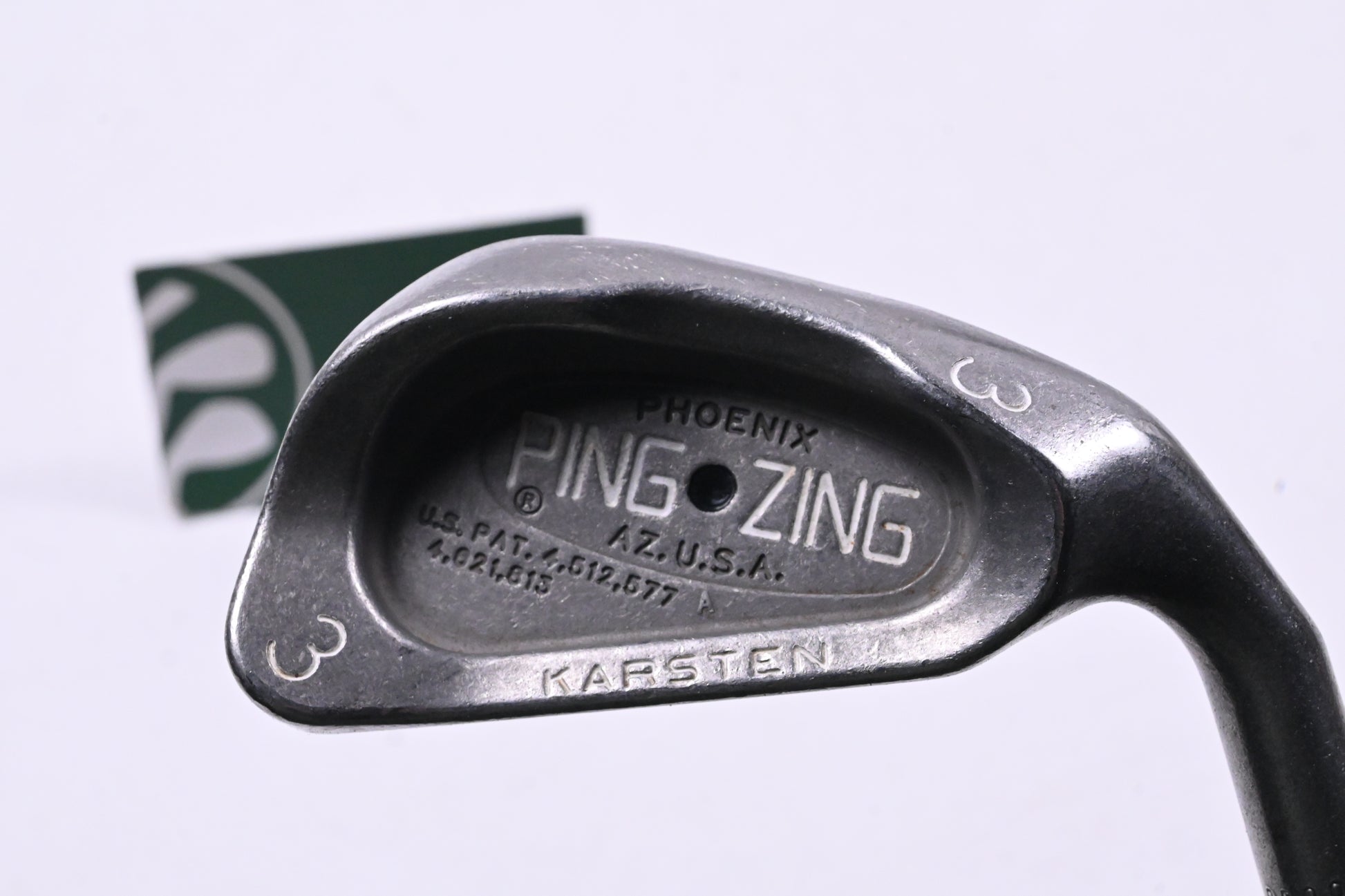 Ping Zing #3 Iron / 20.5 Degree / Black Dot / Stiff Flex Ping KT-M Shaft