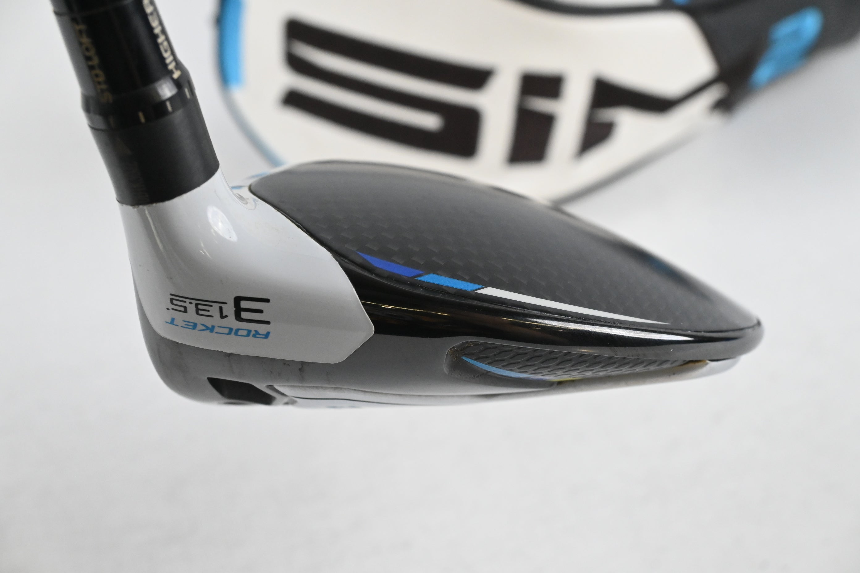 Taylormade SIM2 Ti #3 Wood / 13.5 Degree / Stiff Flex Hzrdus Smoke Black RDX 60
