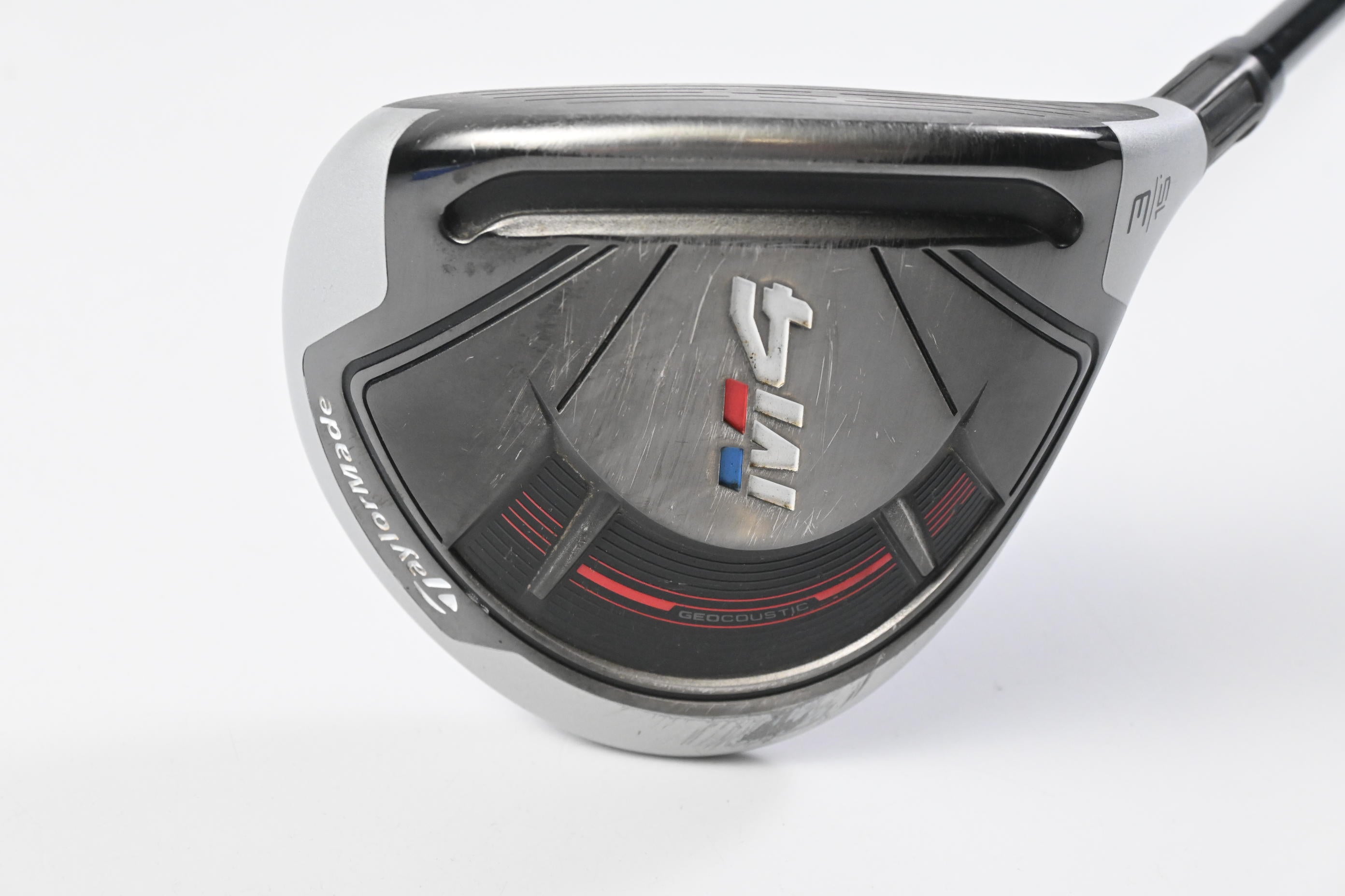 Taylormade M4 #3 Wood / 15 Degree / Stiff Flex Fujikura Atmos Red 6 Shaft