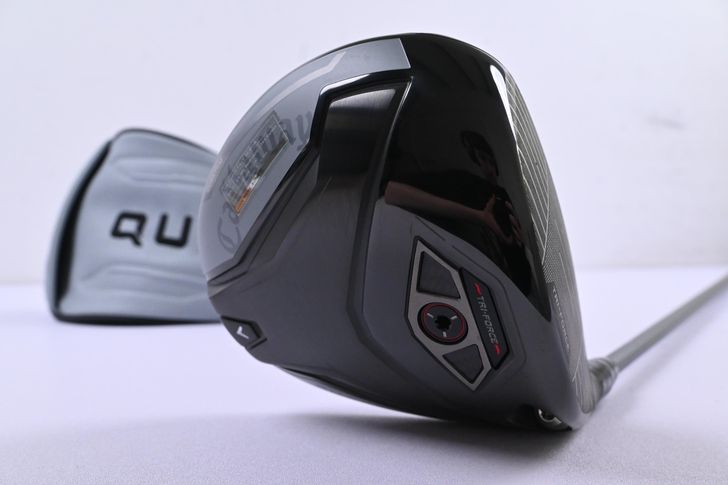 Callaway Quantum Max D Driver / 10.5 Degree / Stiff Flex Denali Frost Silver 50