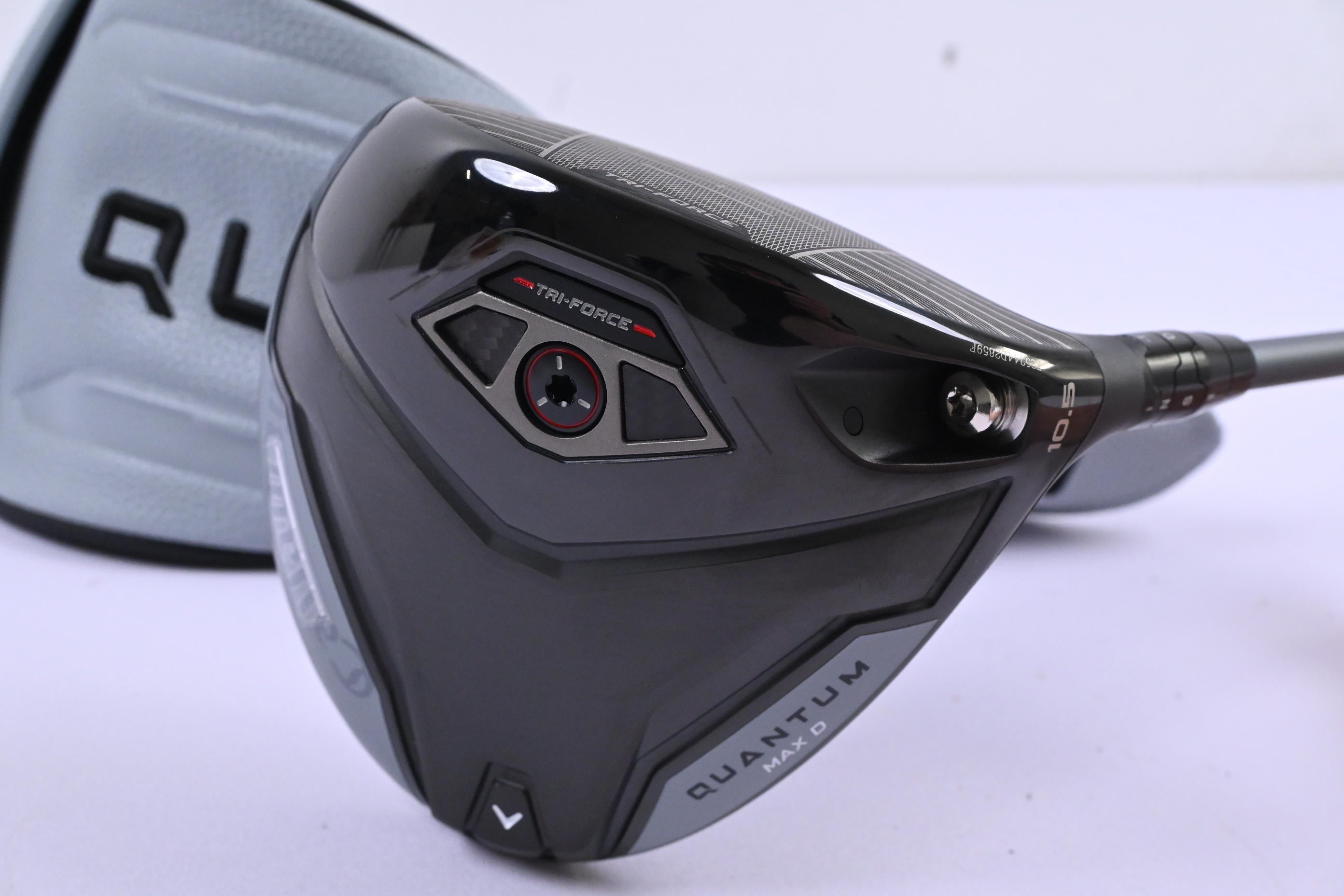 Callaway Quantum Max D Driver / 10.5 Degree / Stiff Flex Denali Frost Silver 50