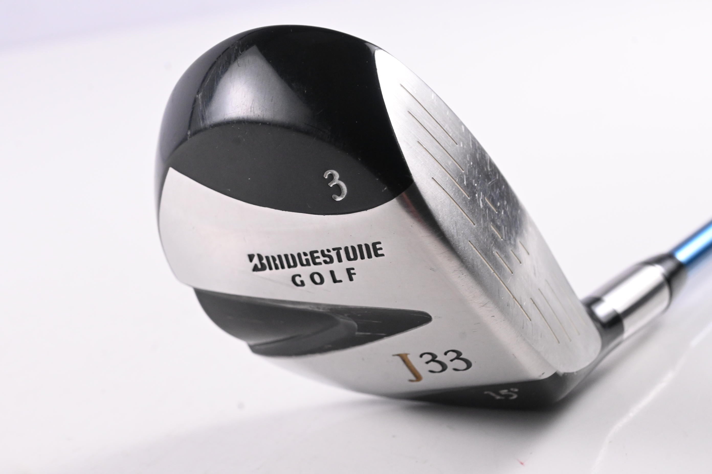 Bridgestone J33 #3 Wood / 15 Degree / Regular Flex Aldila VS Proto 85 Shaft