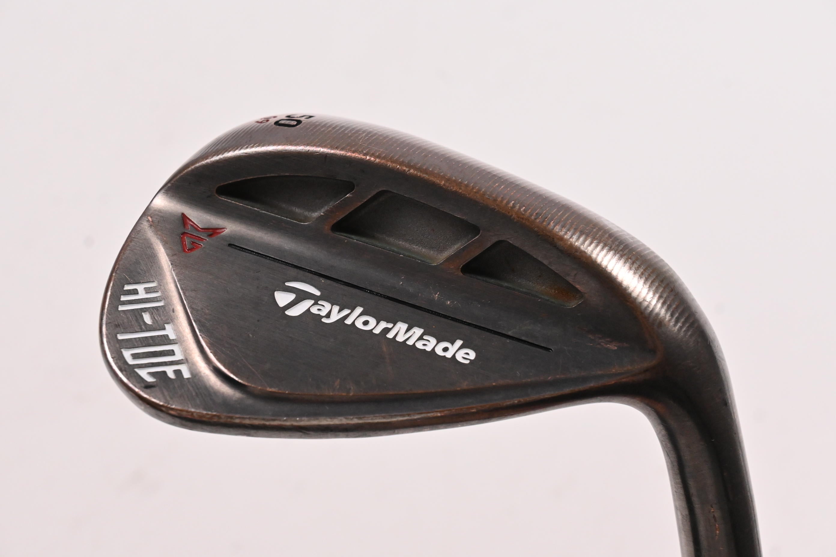 Taylormade Hi-Toe Raw Gap Wedge / 50 Degree / Stiff Flex KBS Hi-Rev 2.0 120