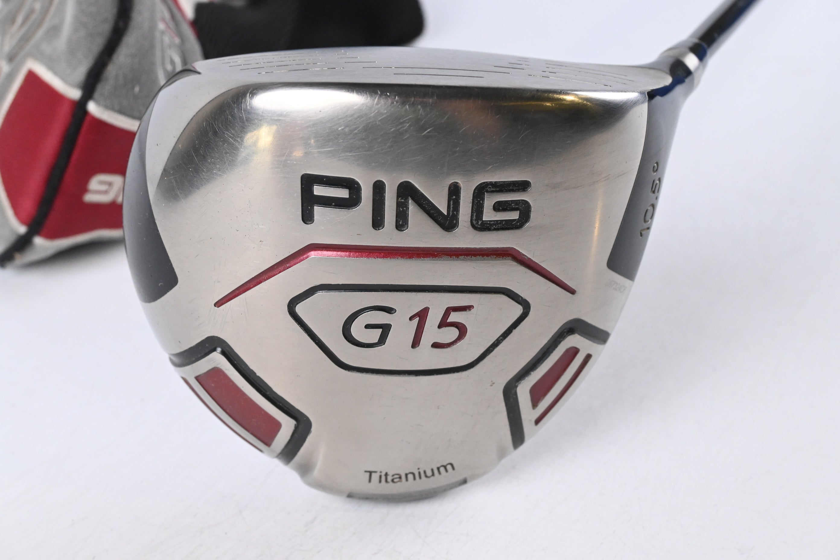 Ping G15 Driver / 10.5 Degree / Regular Flex Aldila Serrano 60 Shaft