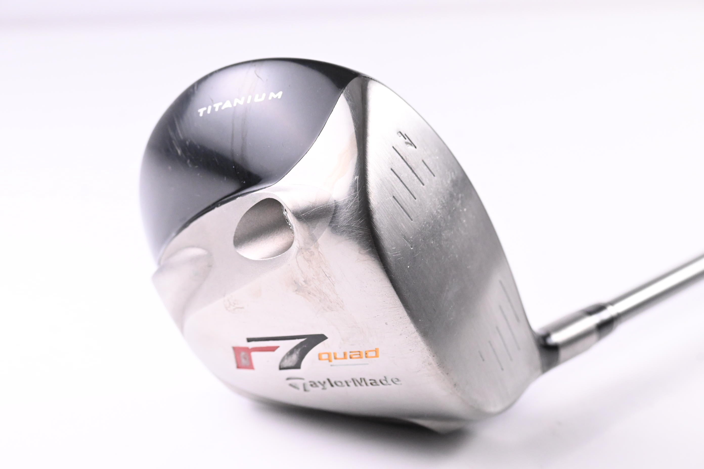 Taylormade R7 Quad Driver / 9.5 Degree / Stiff Flex Taylormade M.A.S 2 65 Shaft